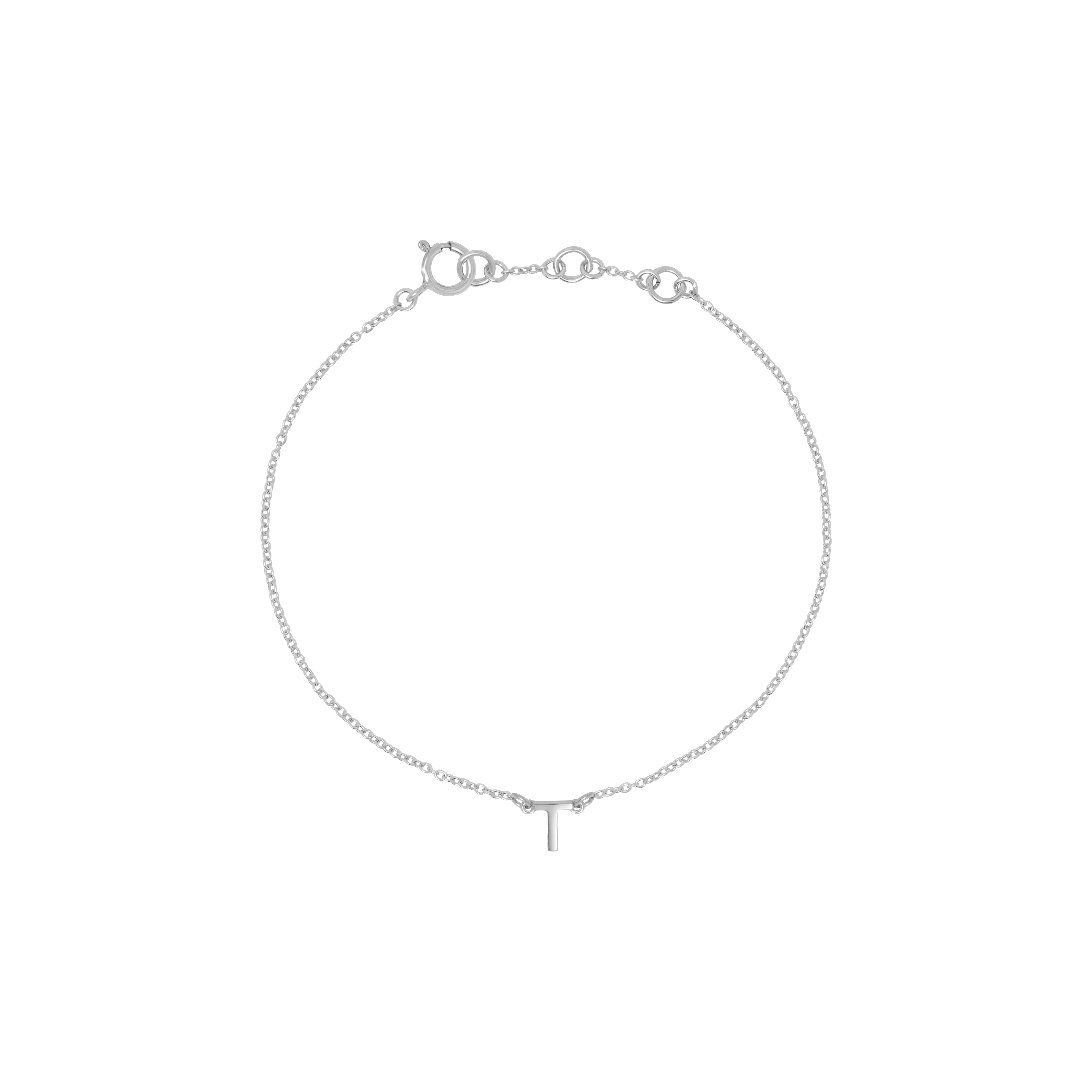 Initial Bracelet - Silver - Image 20