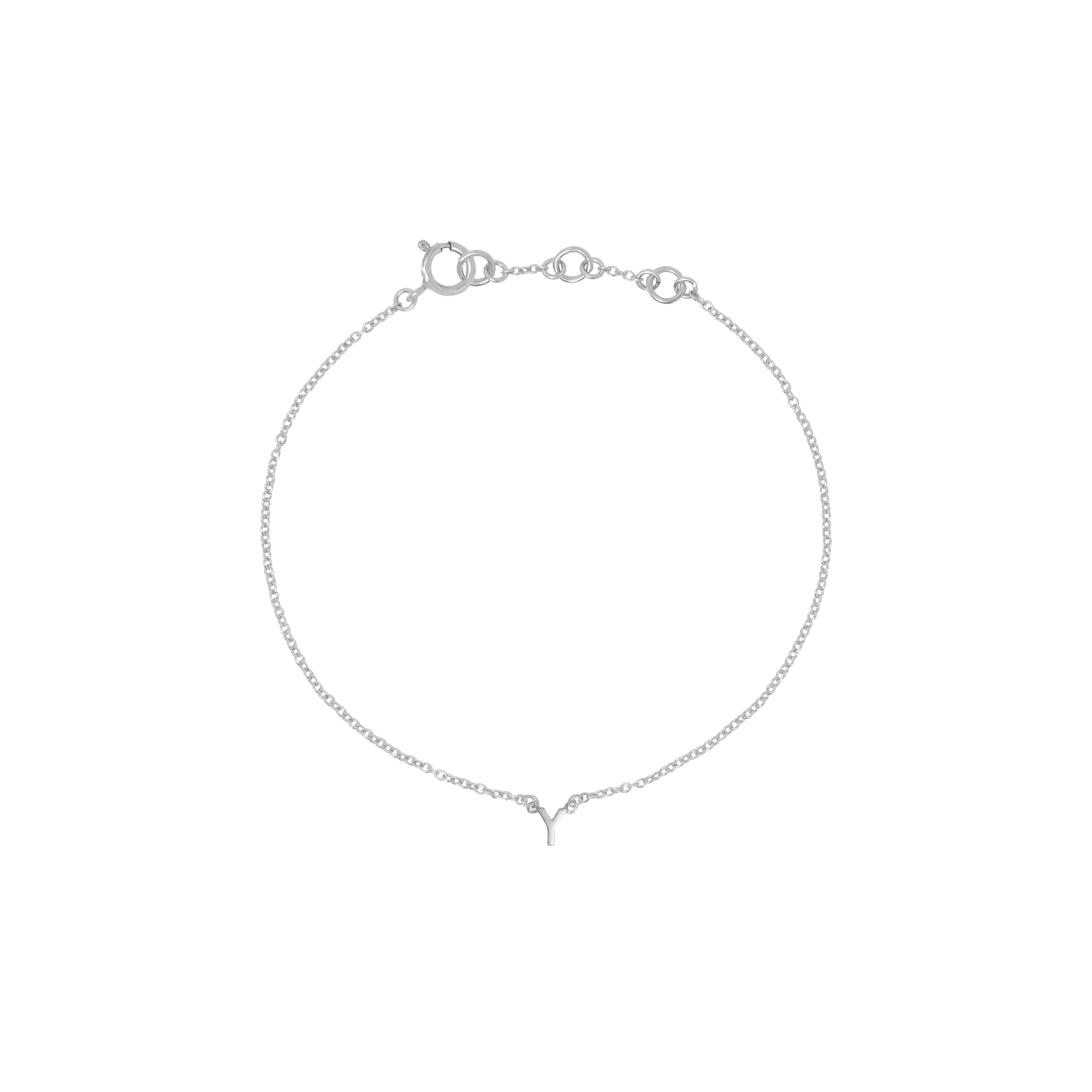 Initial Bracelet - Silver - Image 25