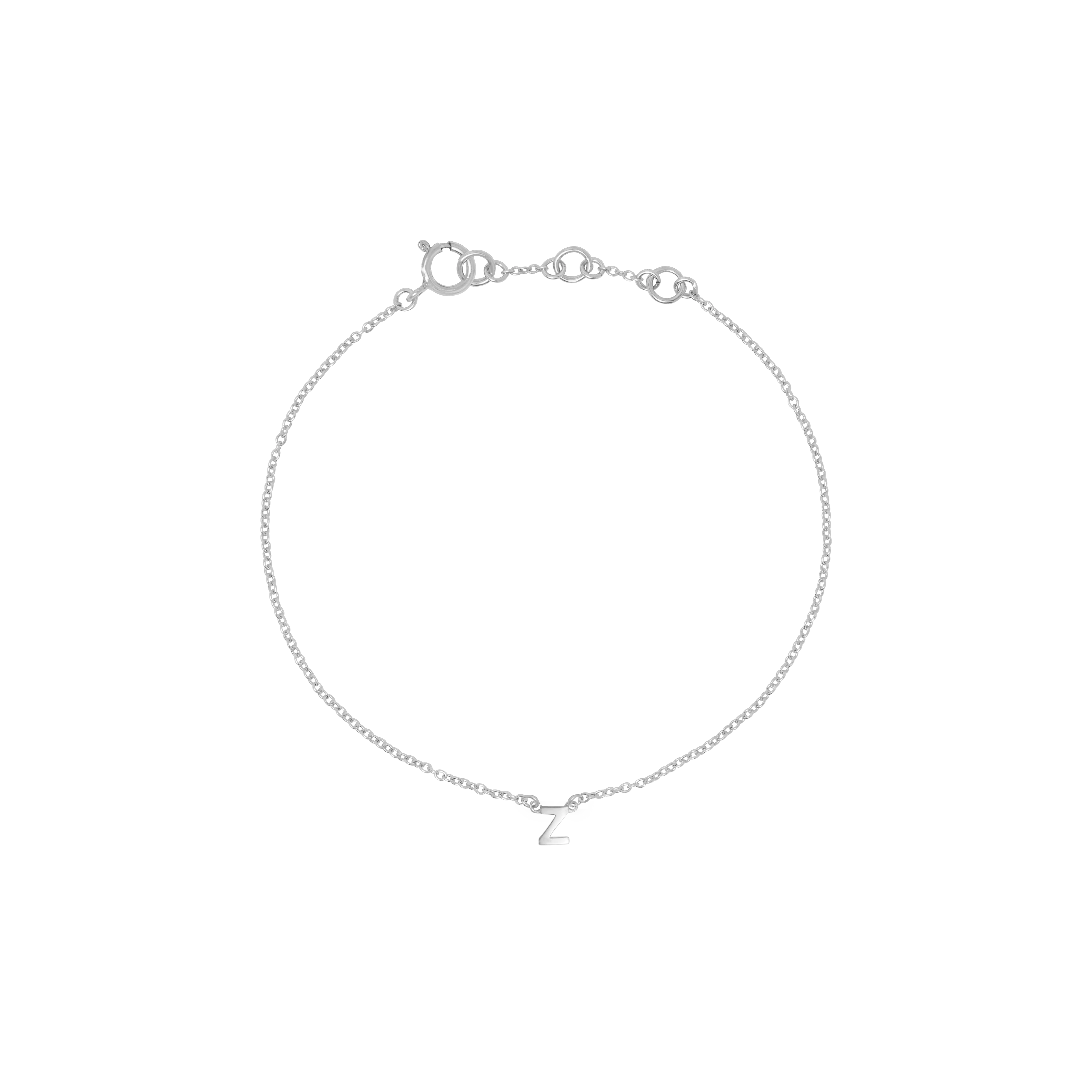 Initial Bracelet - Silver - Image 26