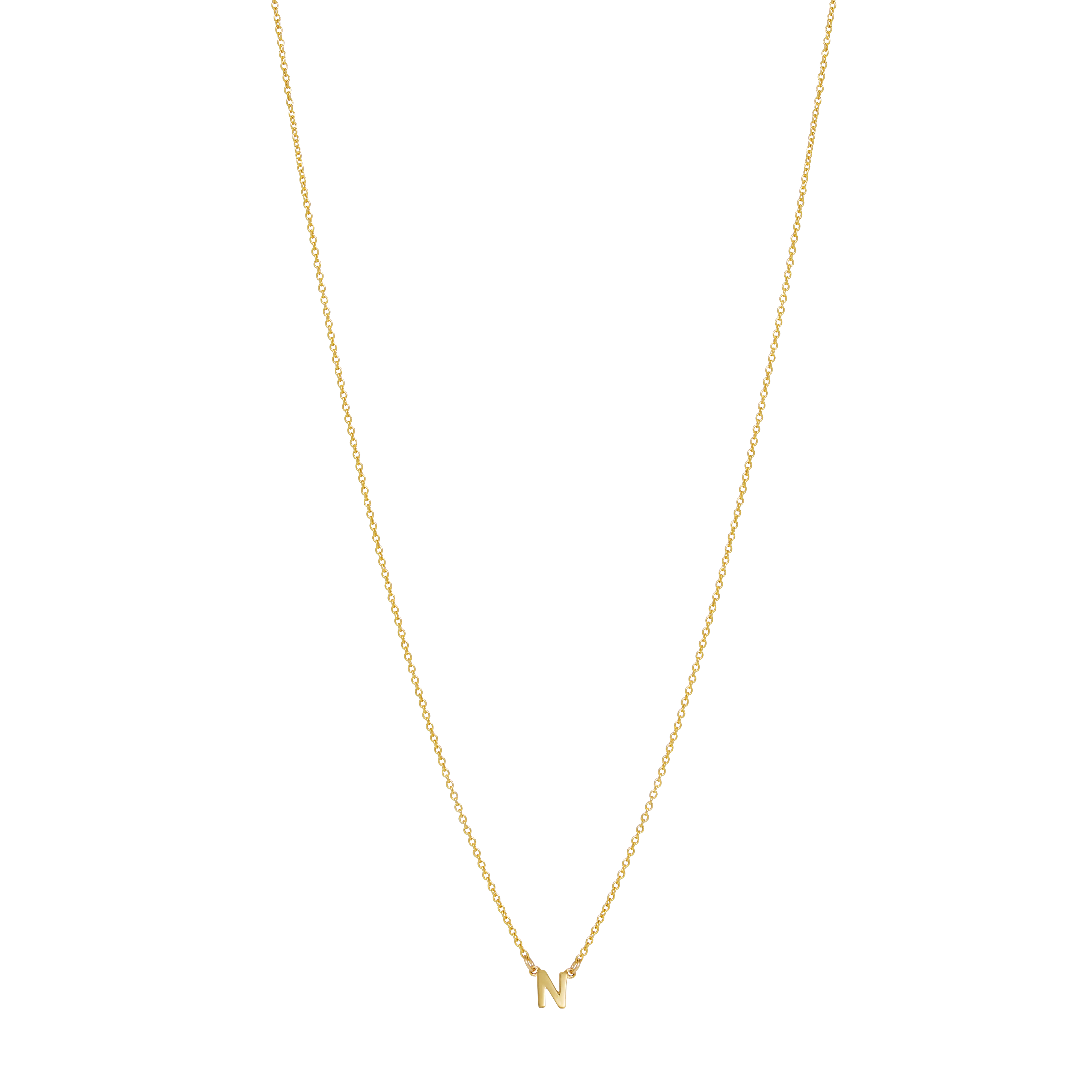 Initial Necklace - Gold - Image 15