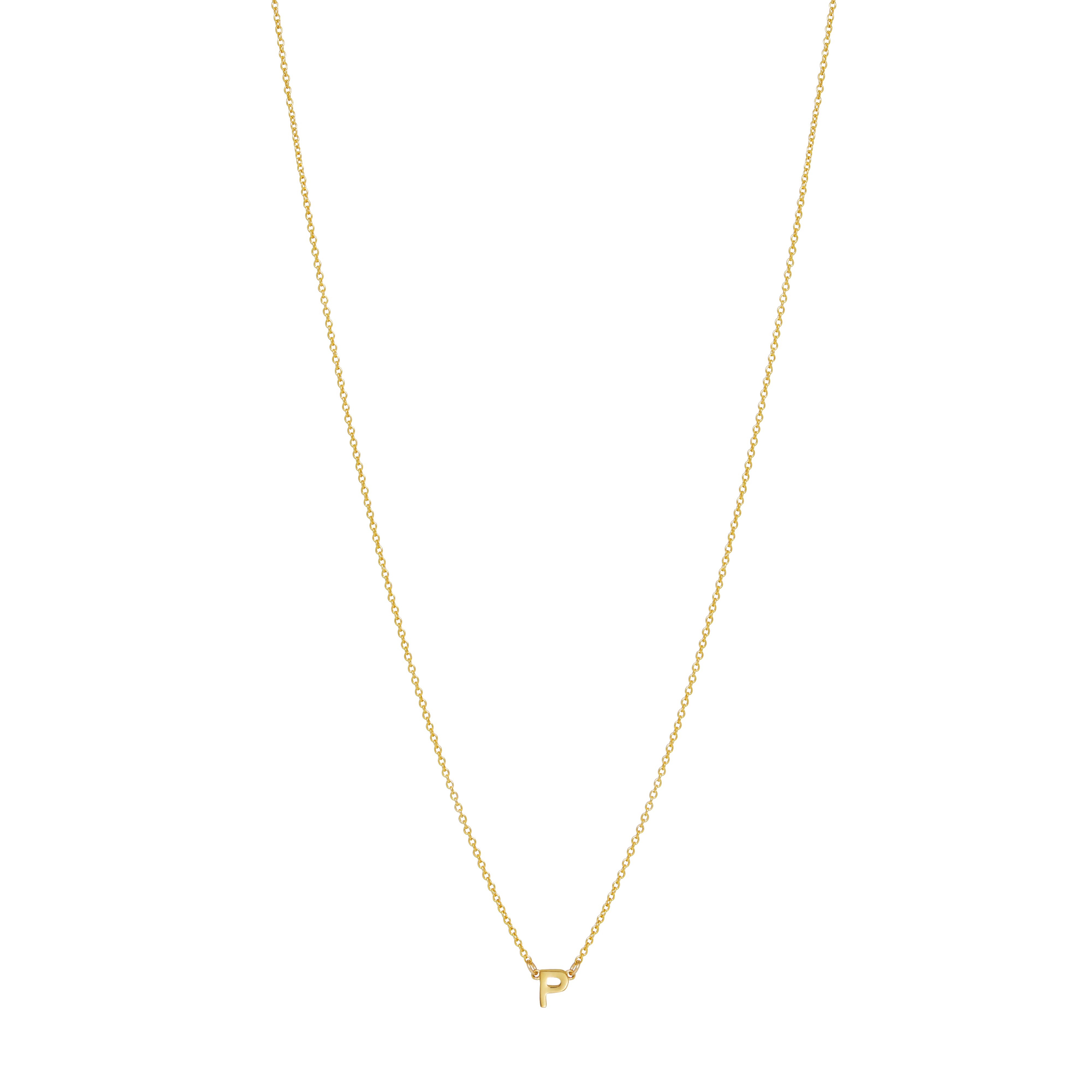 Initial Necklace - Gold - Image 17