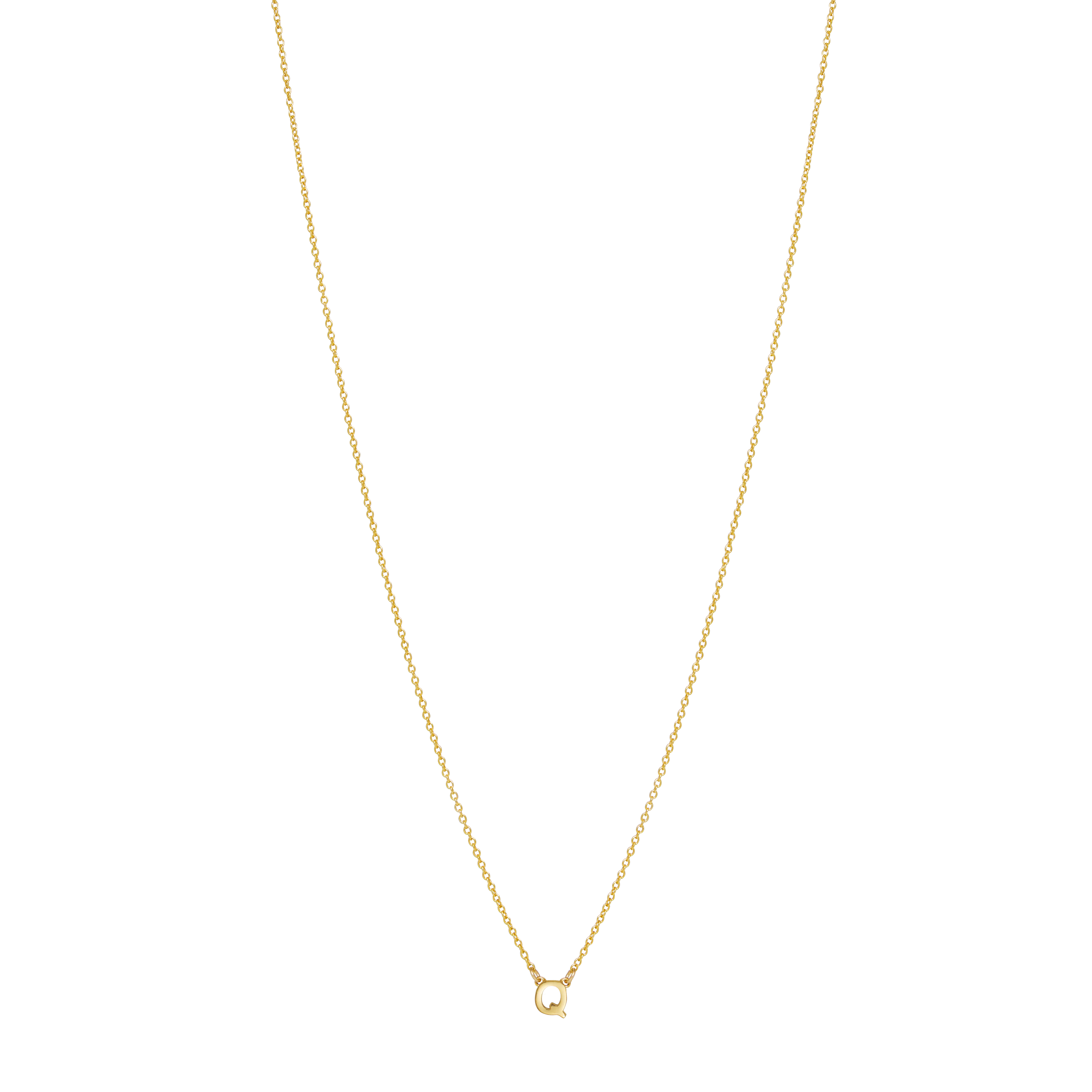 Initial Necklace - Gold - Image 18