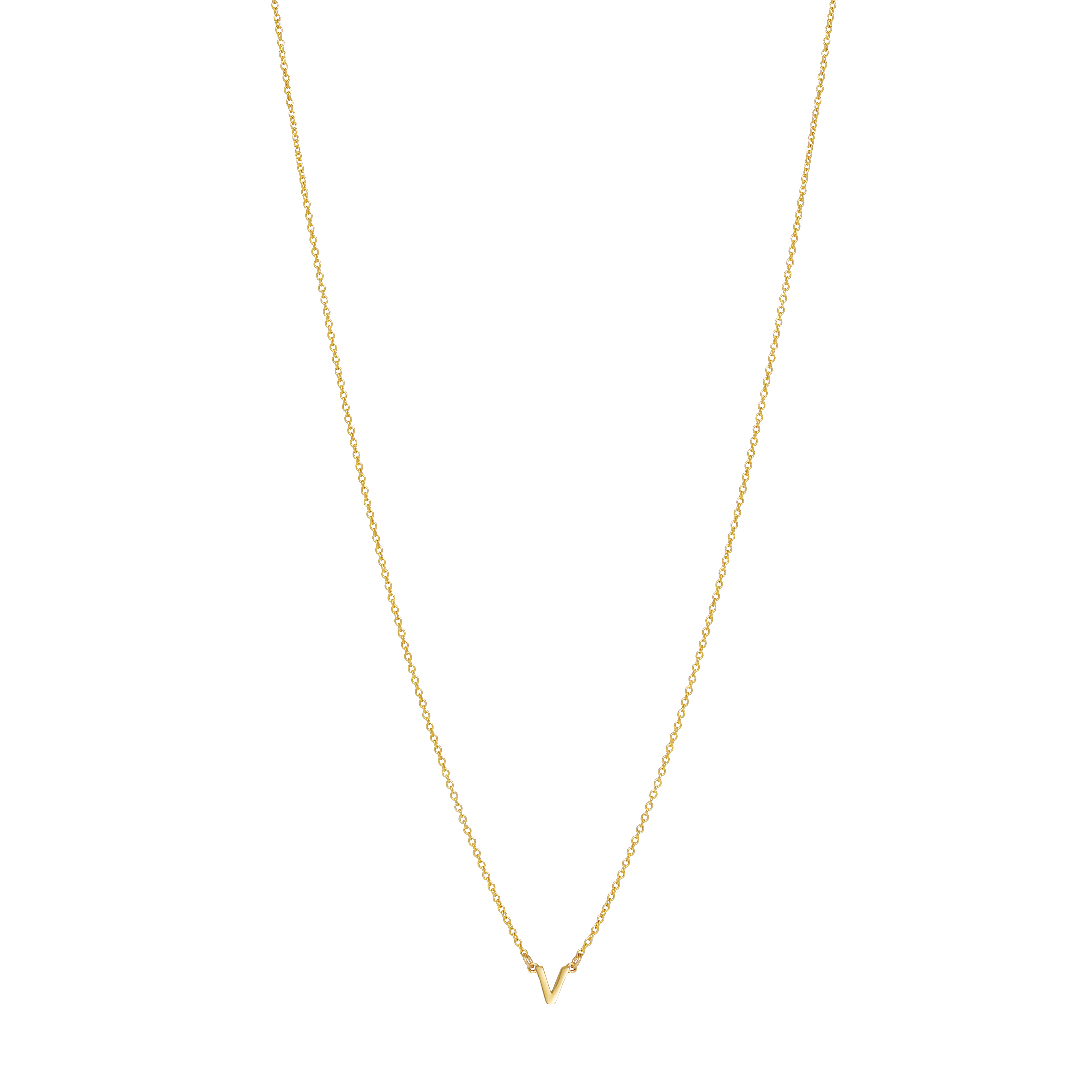 Initial Necklace - Gold - Image 23