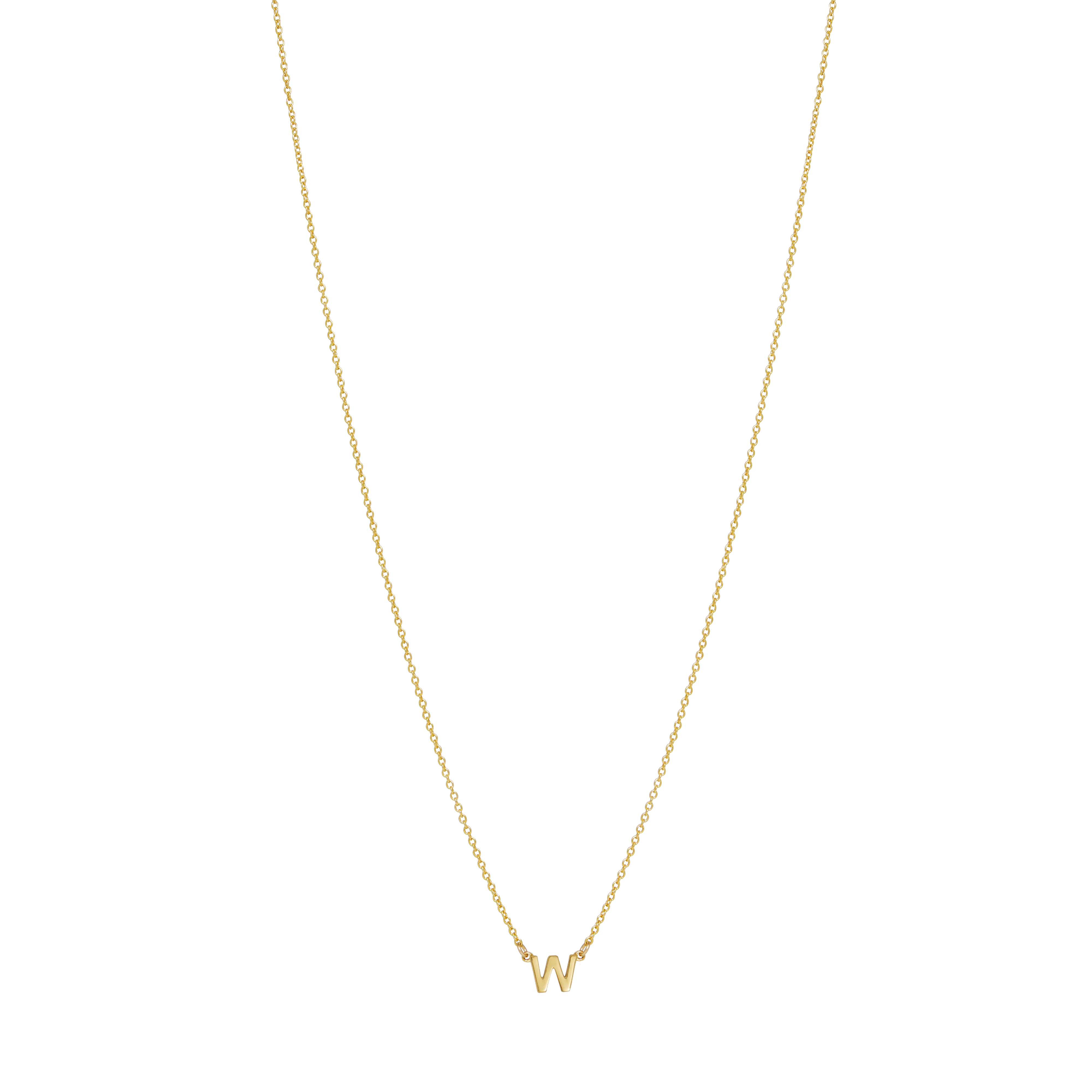 Initial Necklace - Gold - Image 24