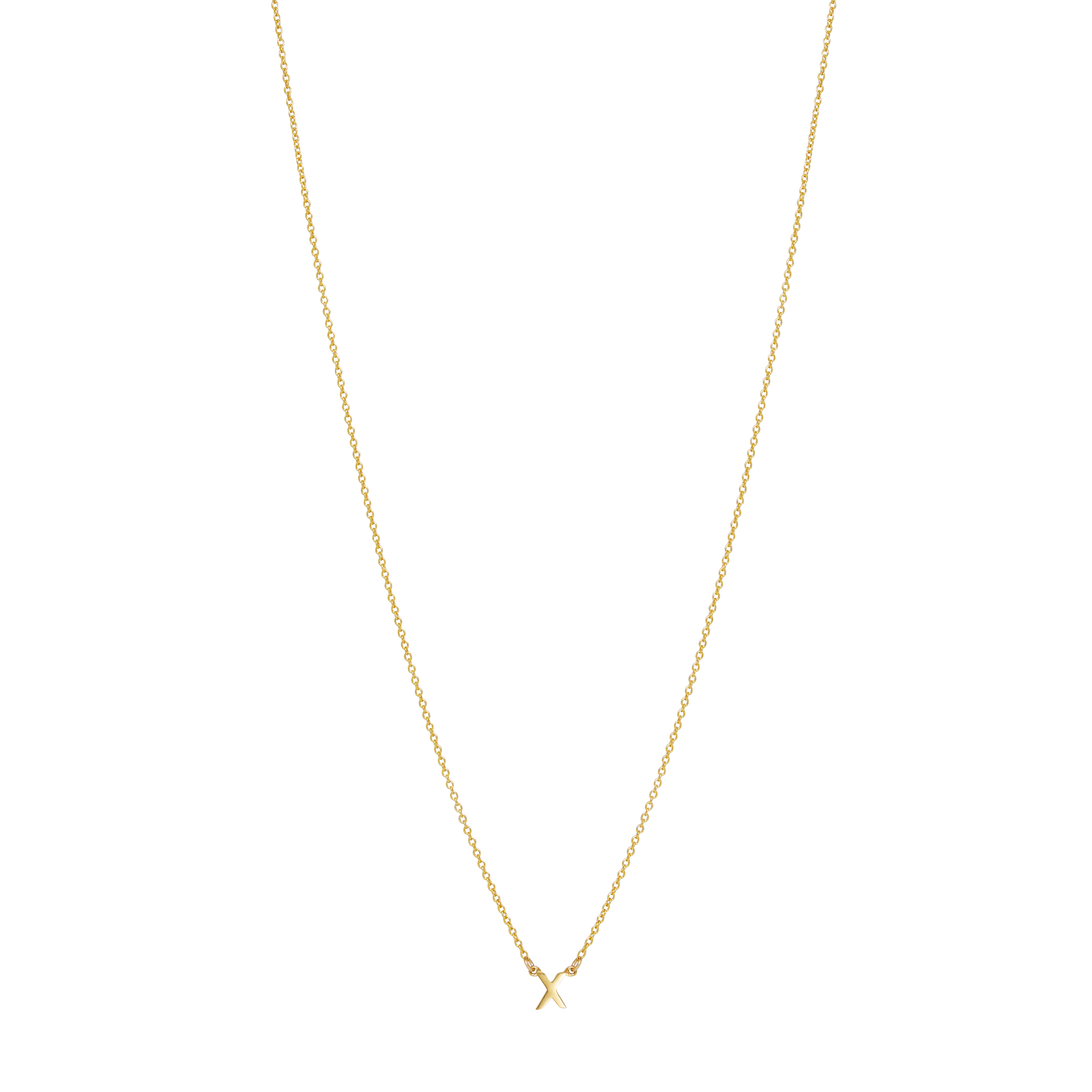 Initial Necklace - Gold - Image 25