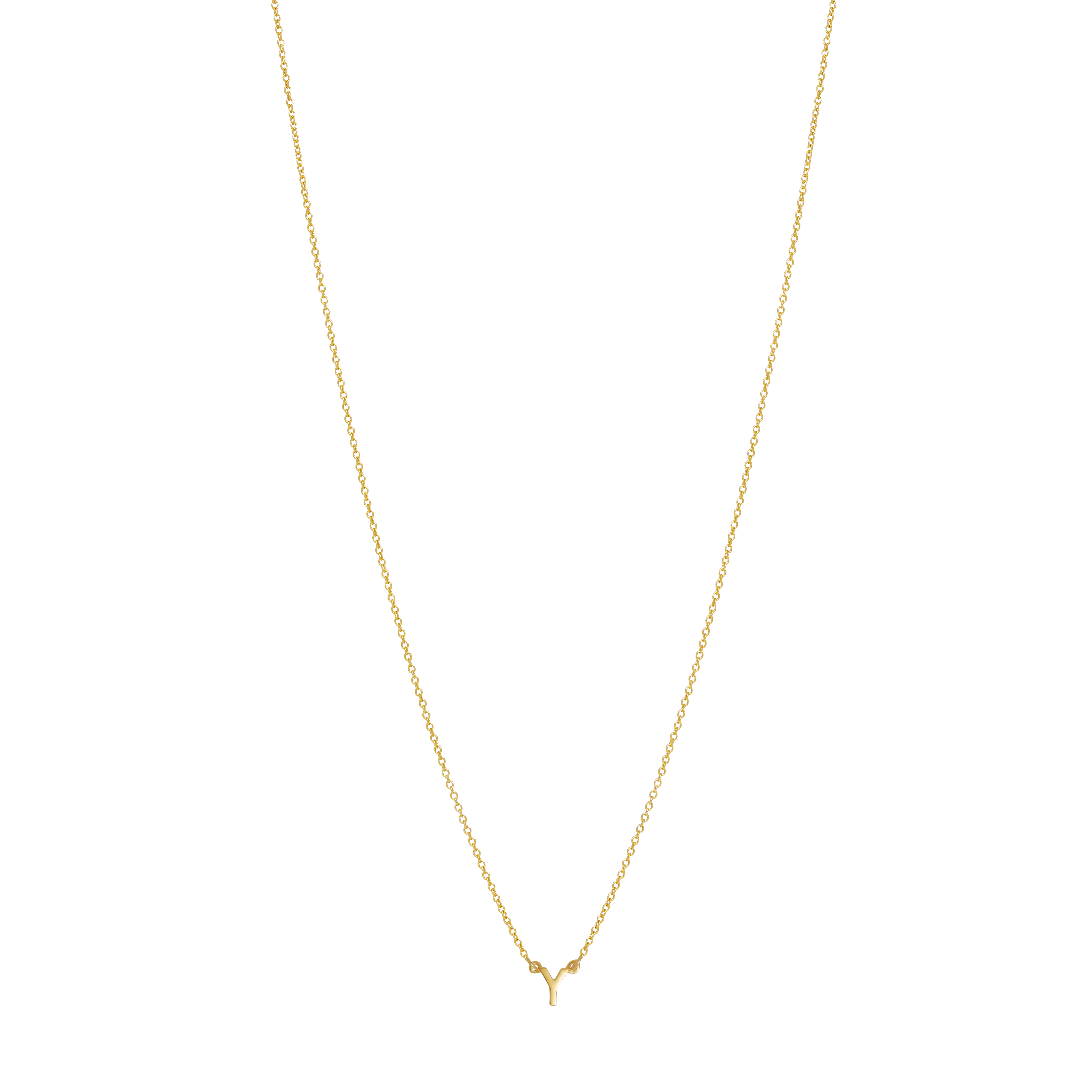 Initial Necklace - Gold - Image 26