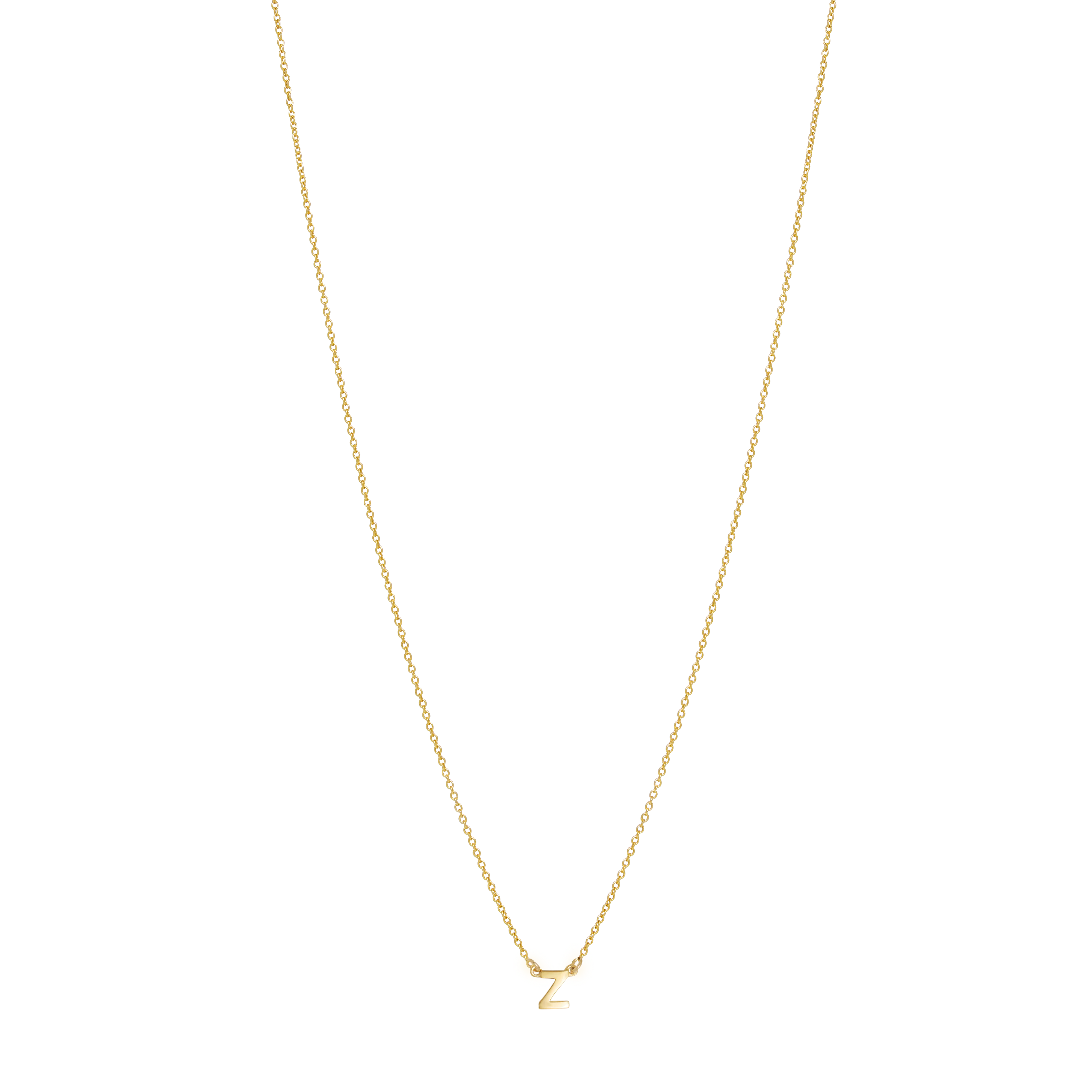 Initial Necklace - Gold - Image 27