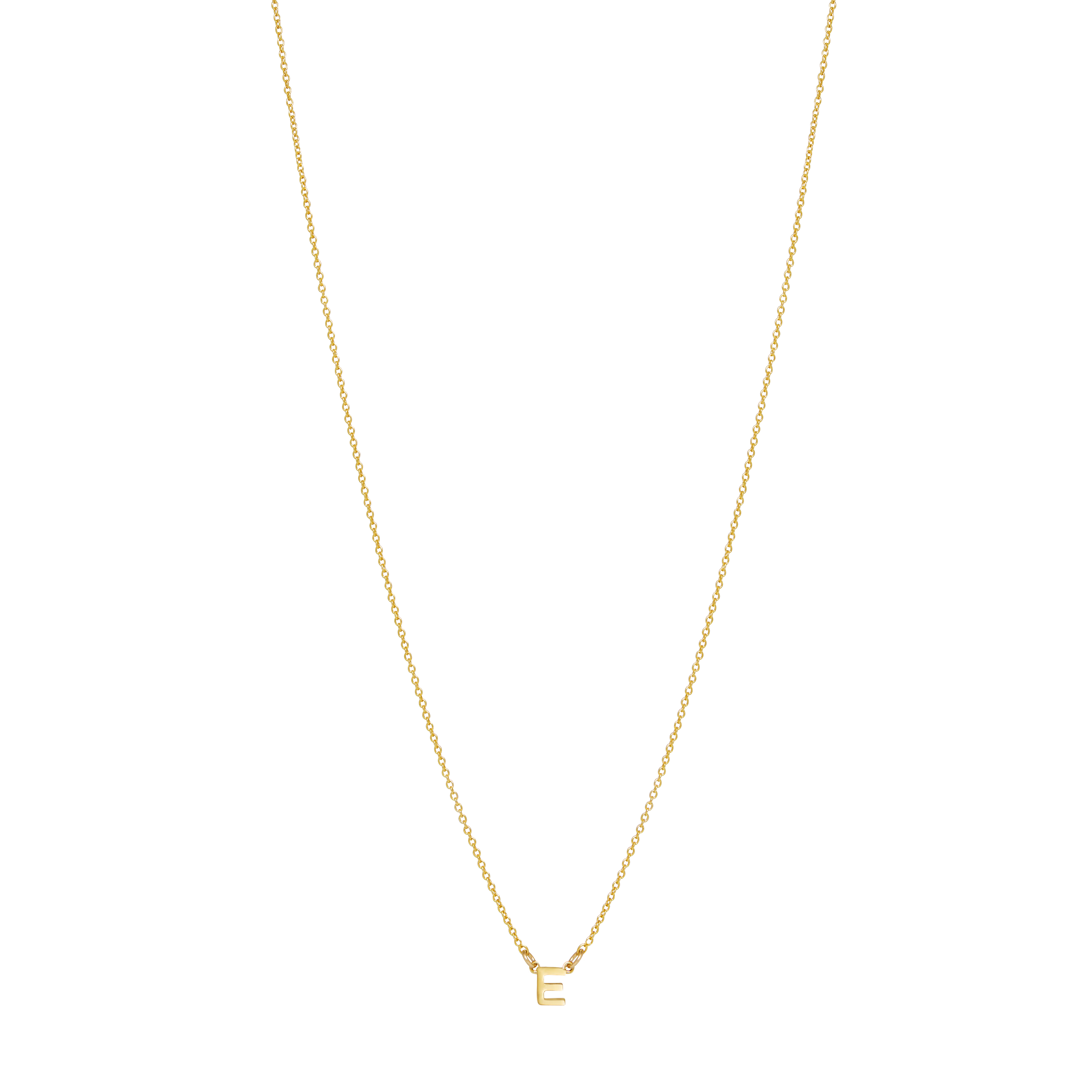 Initial Necklace - Gold - Image 6