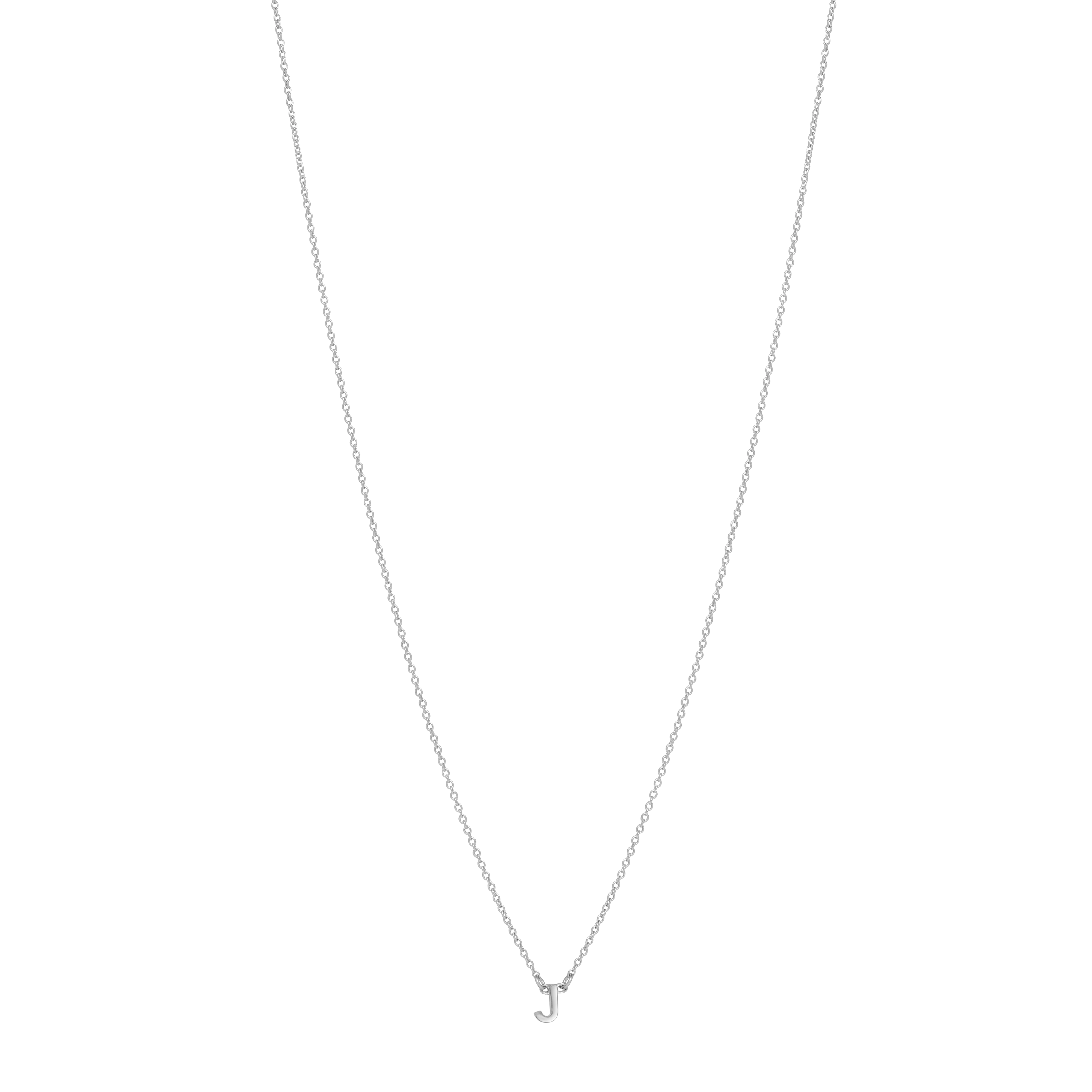 Initial Necklace - Silver - Image 10
