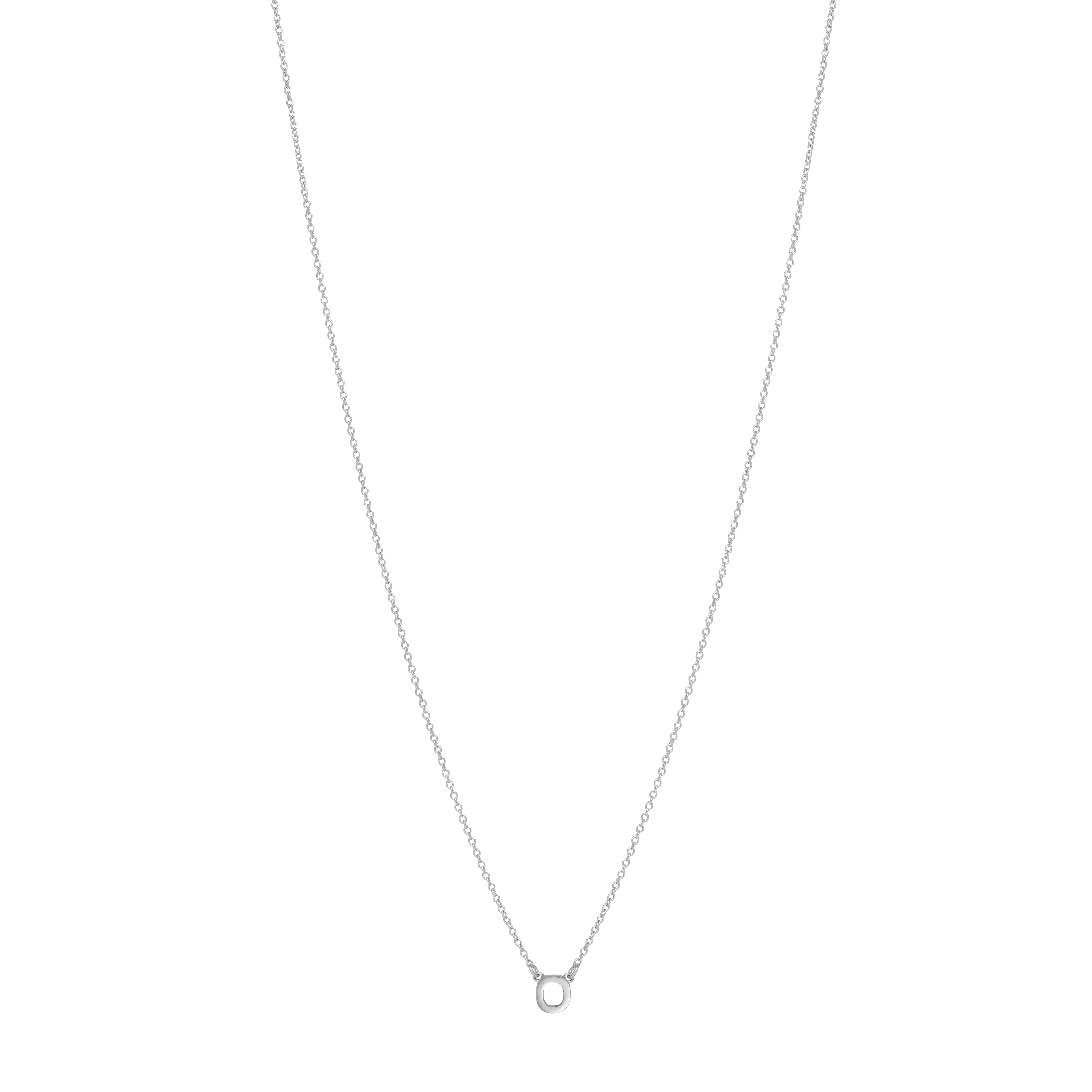 Initial Necklace - Silver - Image 15