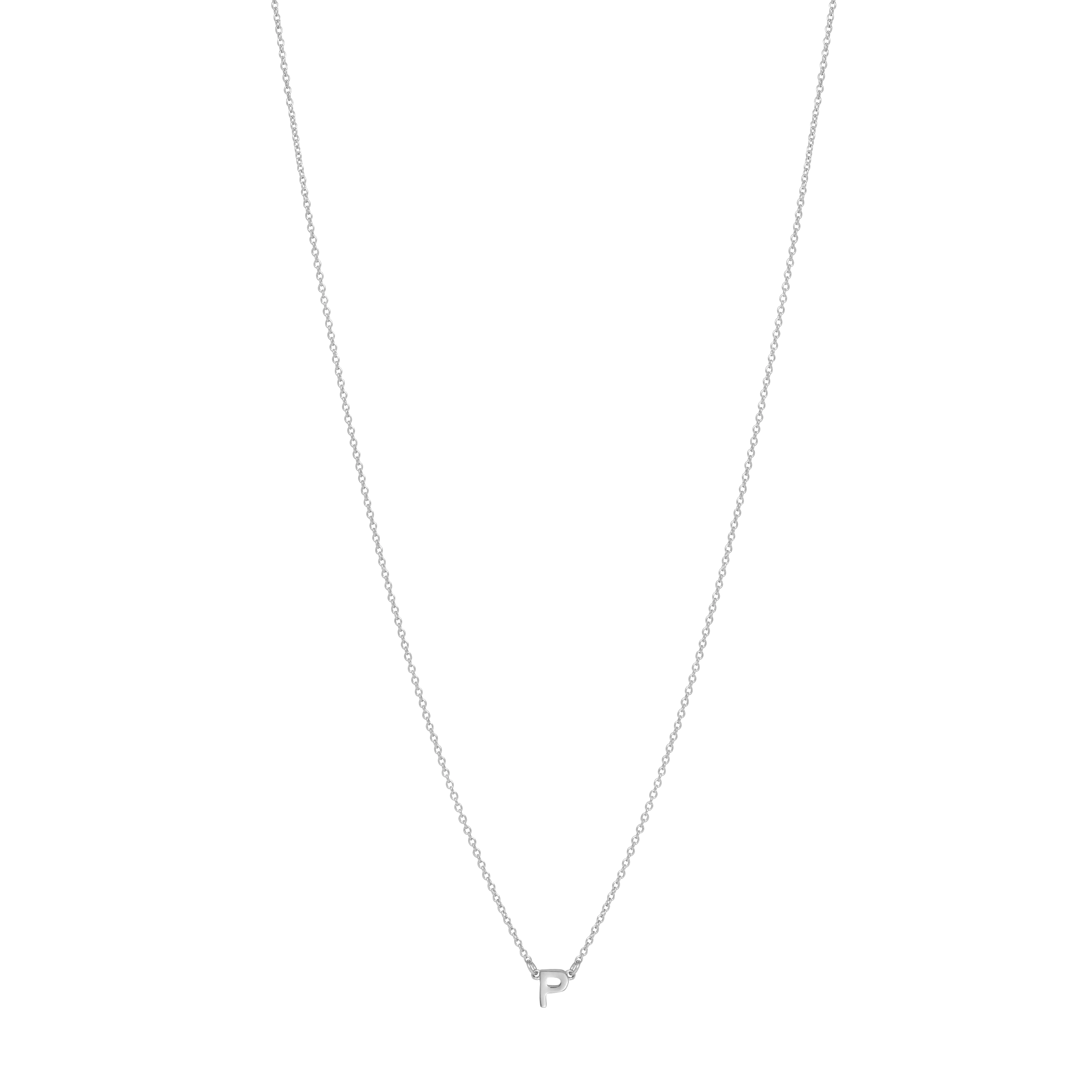 Initial Necklace - Silver - Image 16