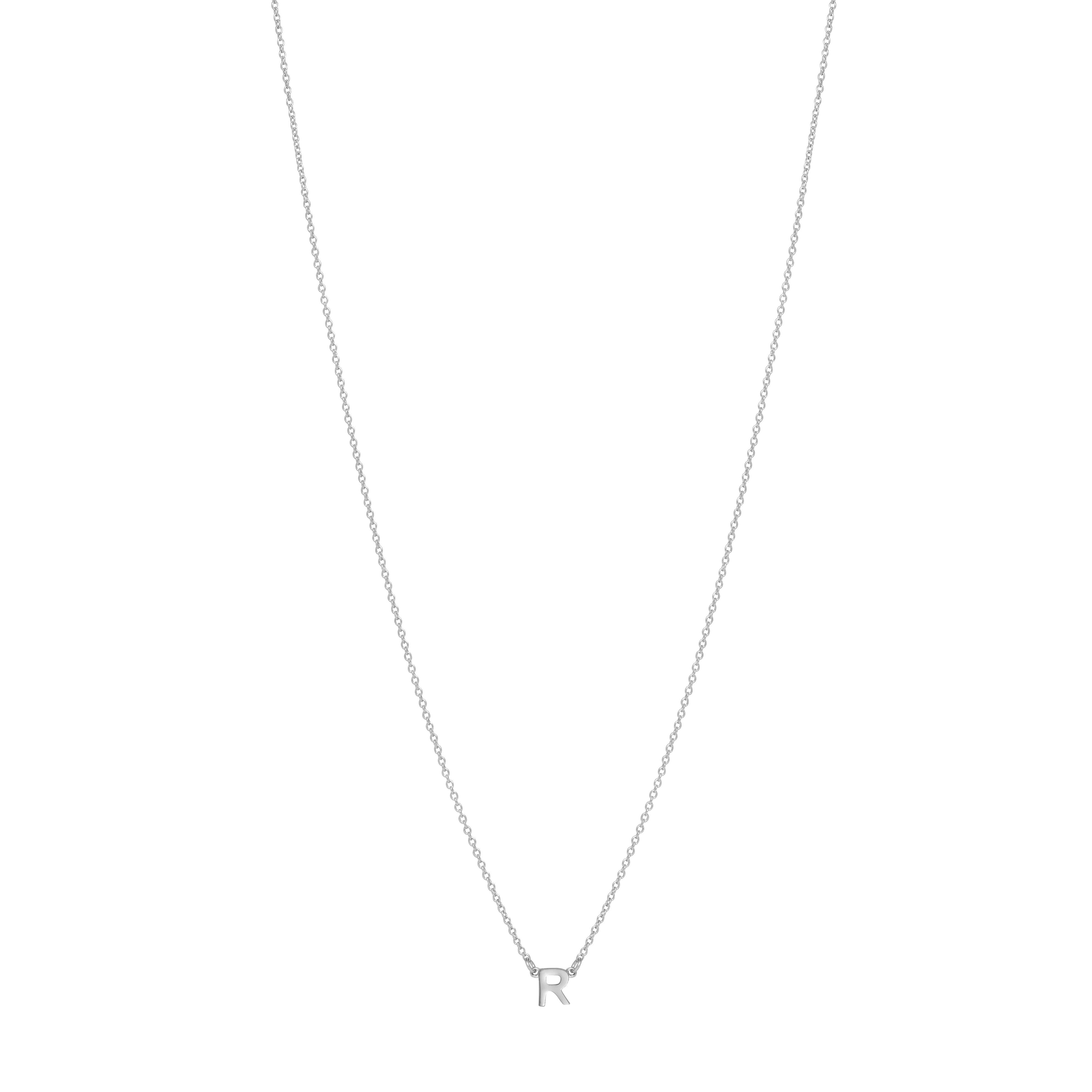 Initial Necklace - Silver - Image 18