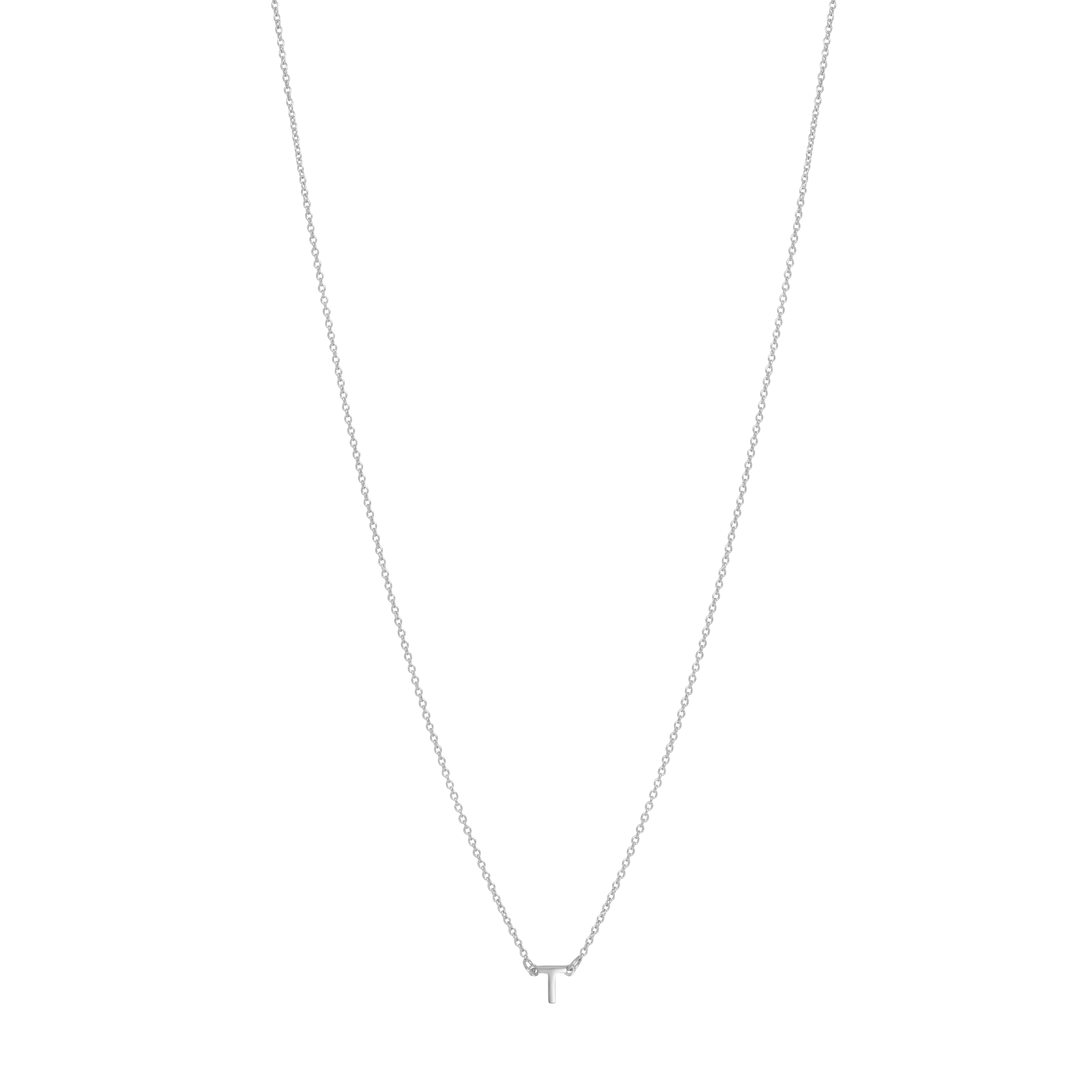 Initial Necklace - Silver - Image 20