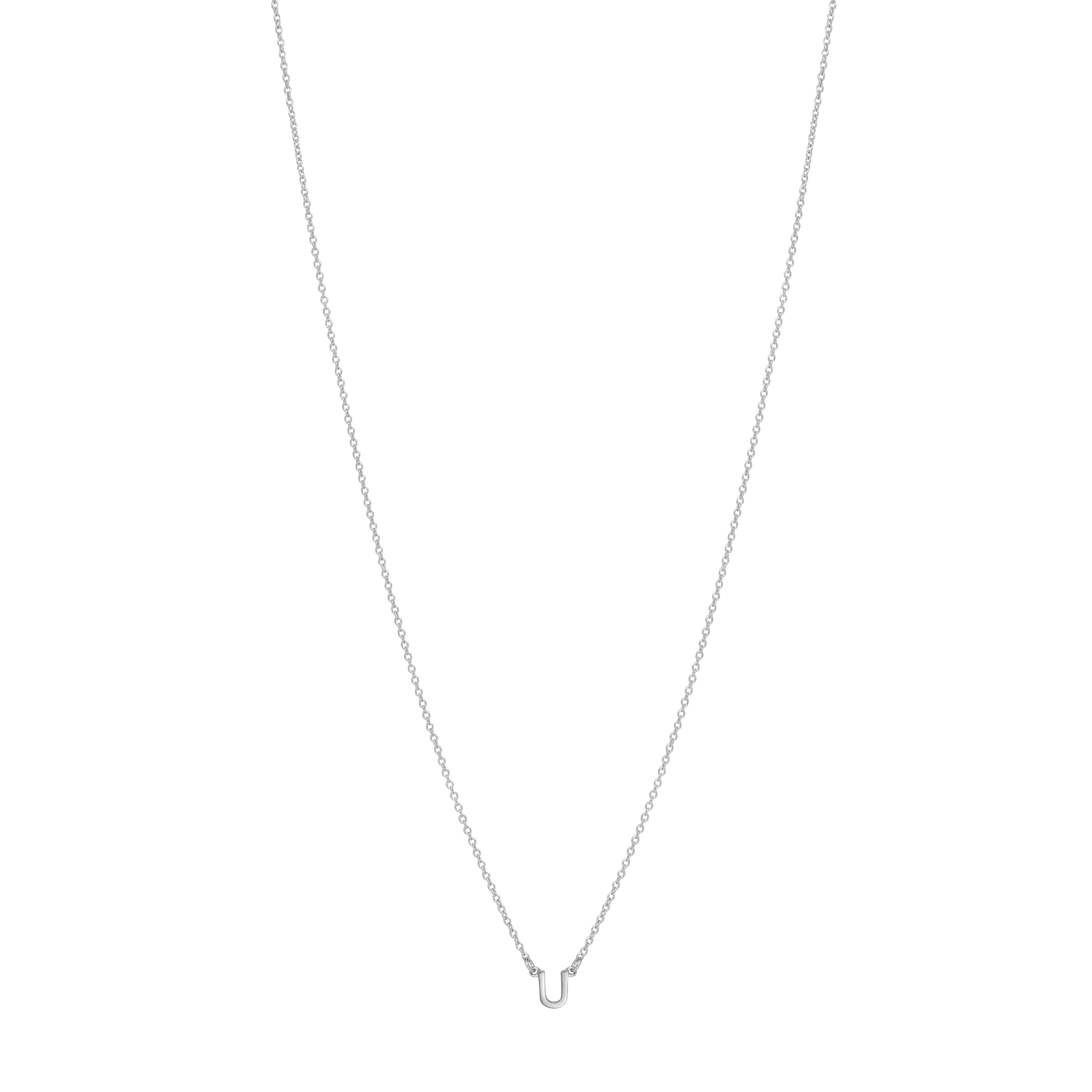 Initial Necklace - Silver - Image 21