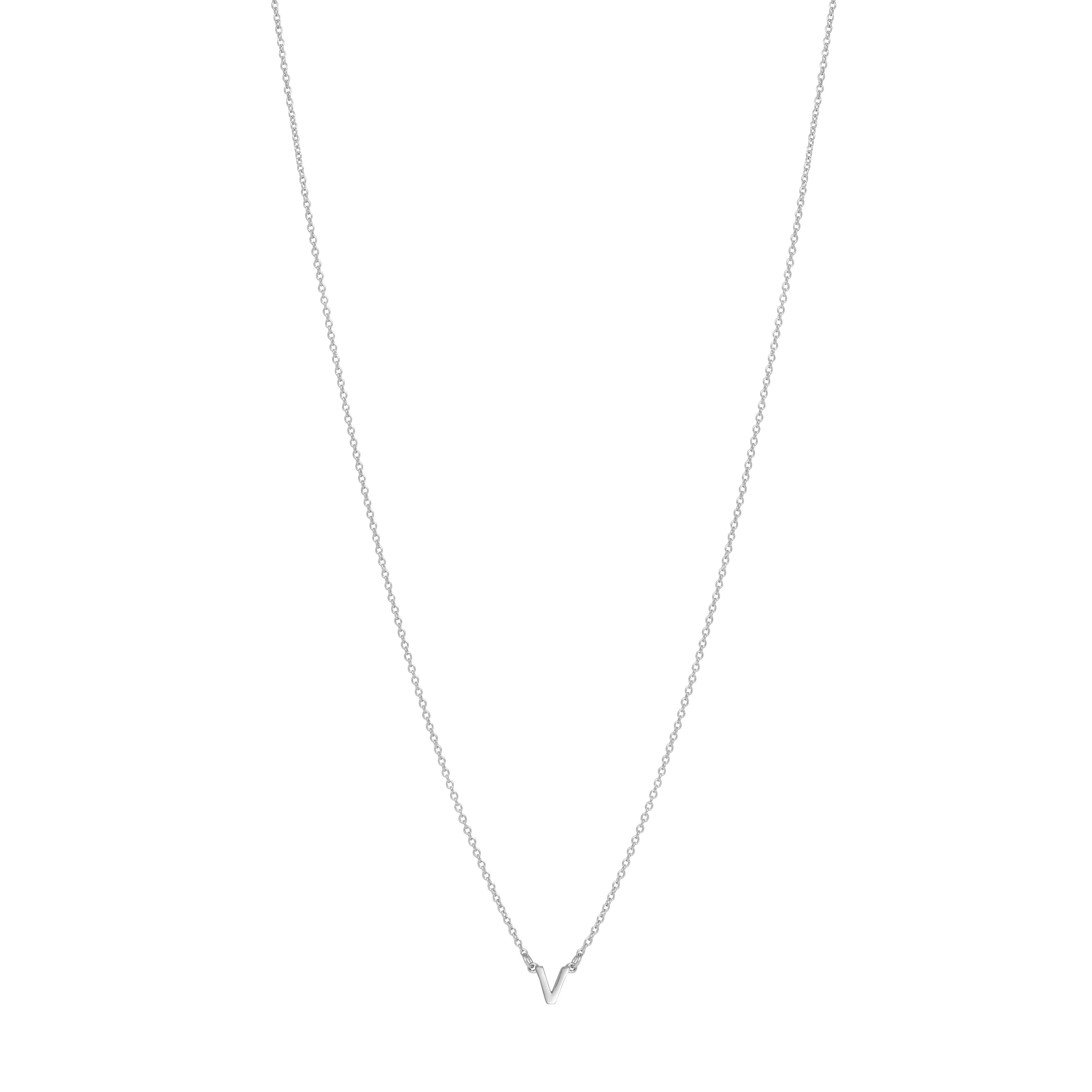 Initial Necklace - Silver - Image 22