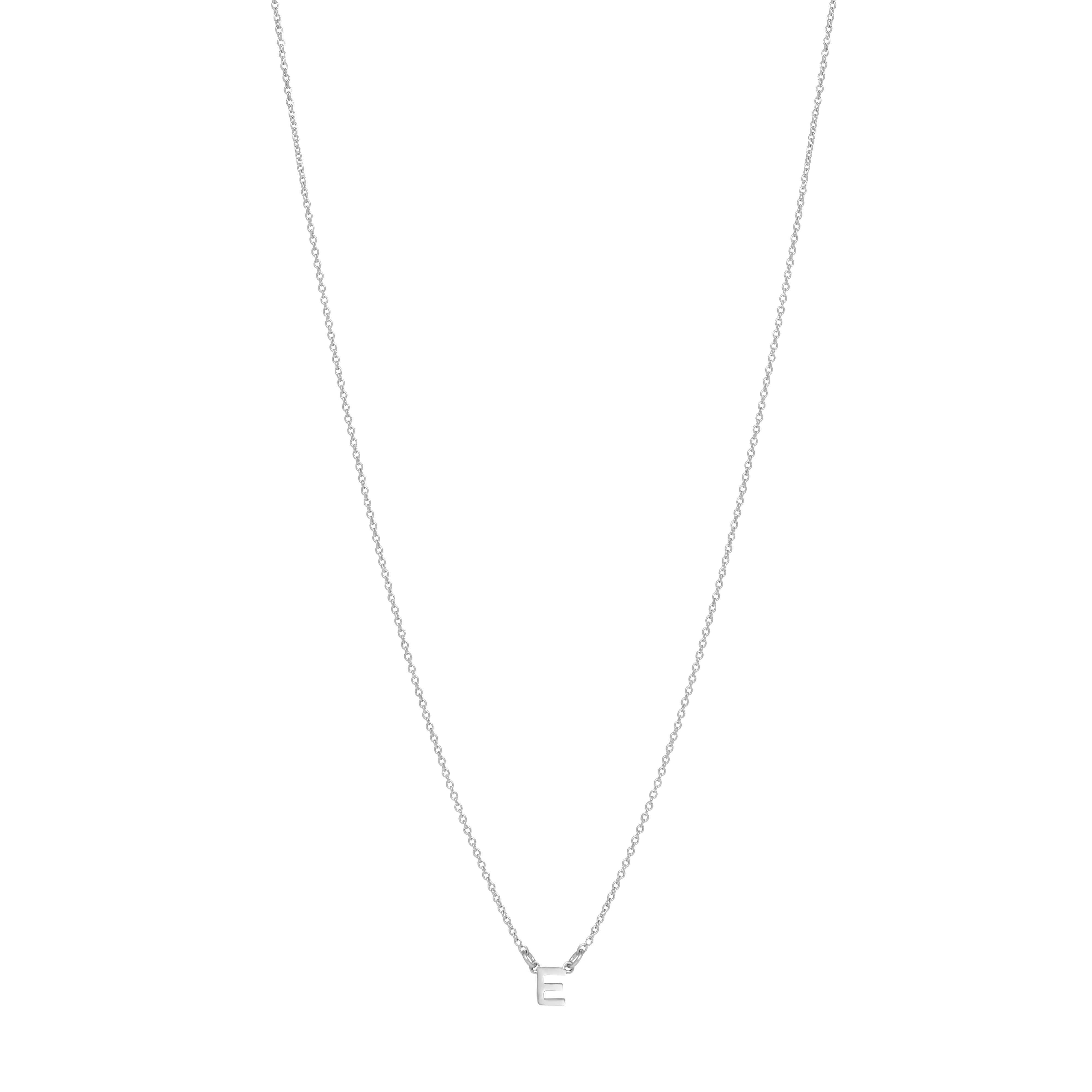 Initial Necklace - Silver - Image 5