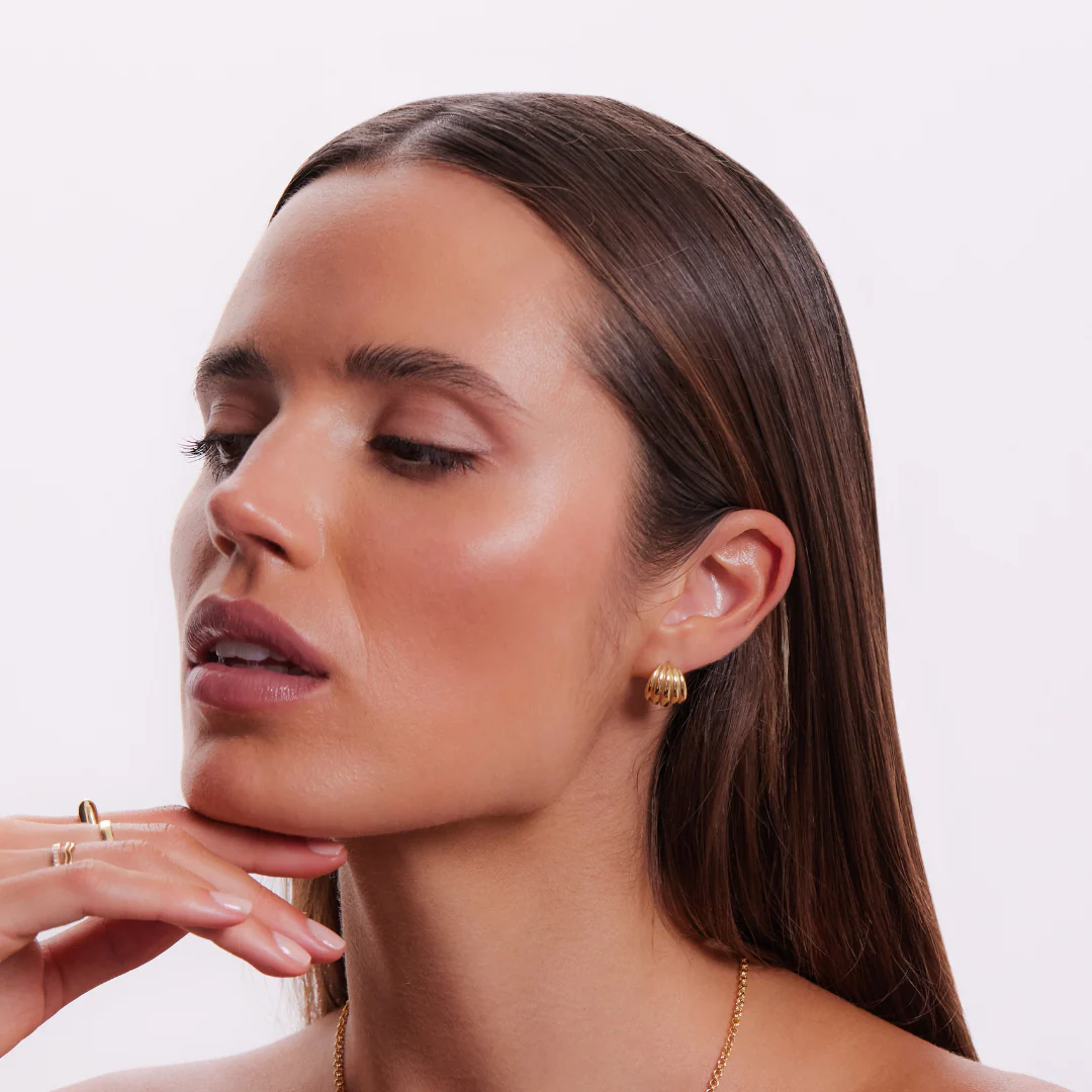 Isabella Earrings - Gold - Image 2