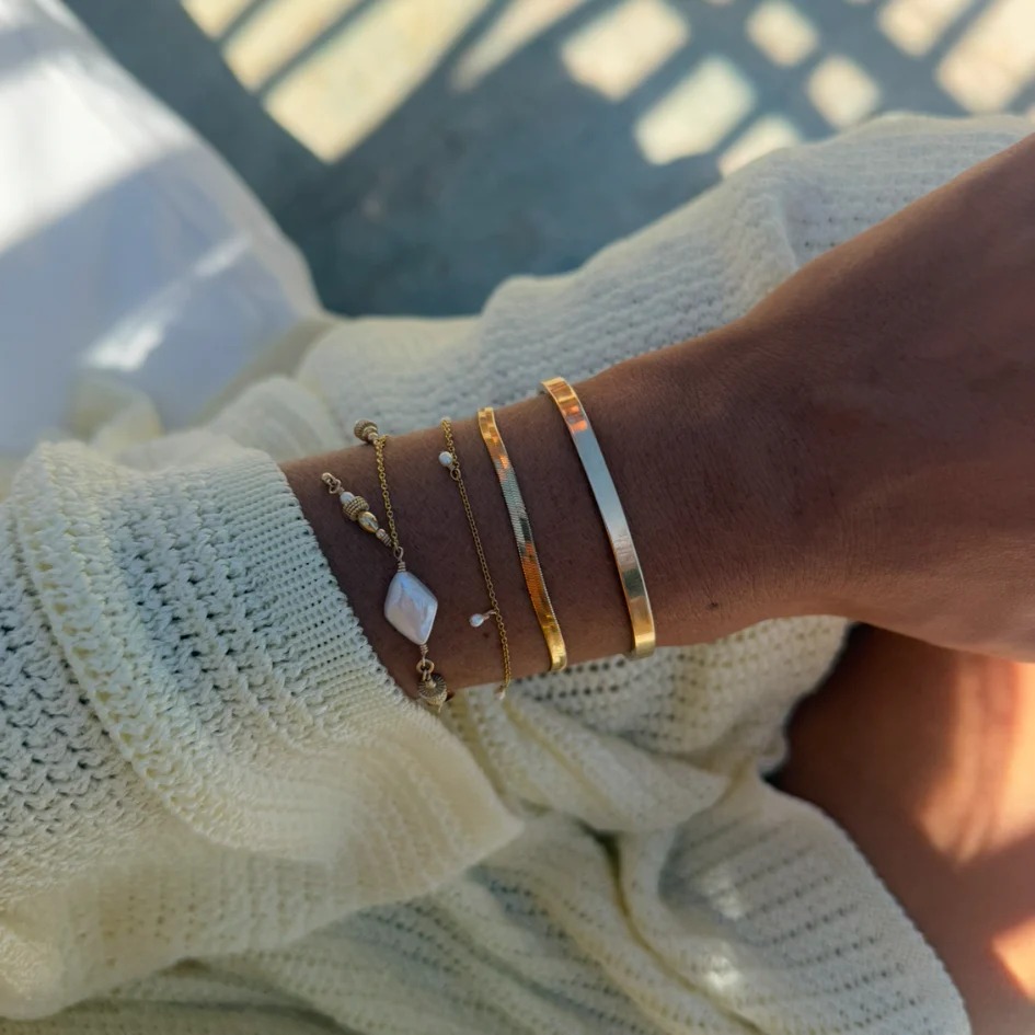 Isla Bracelet - Gold - Image 3