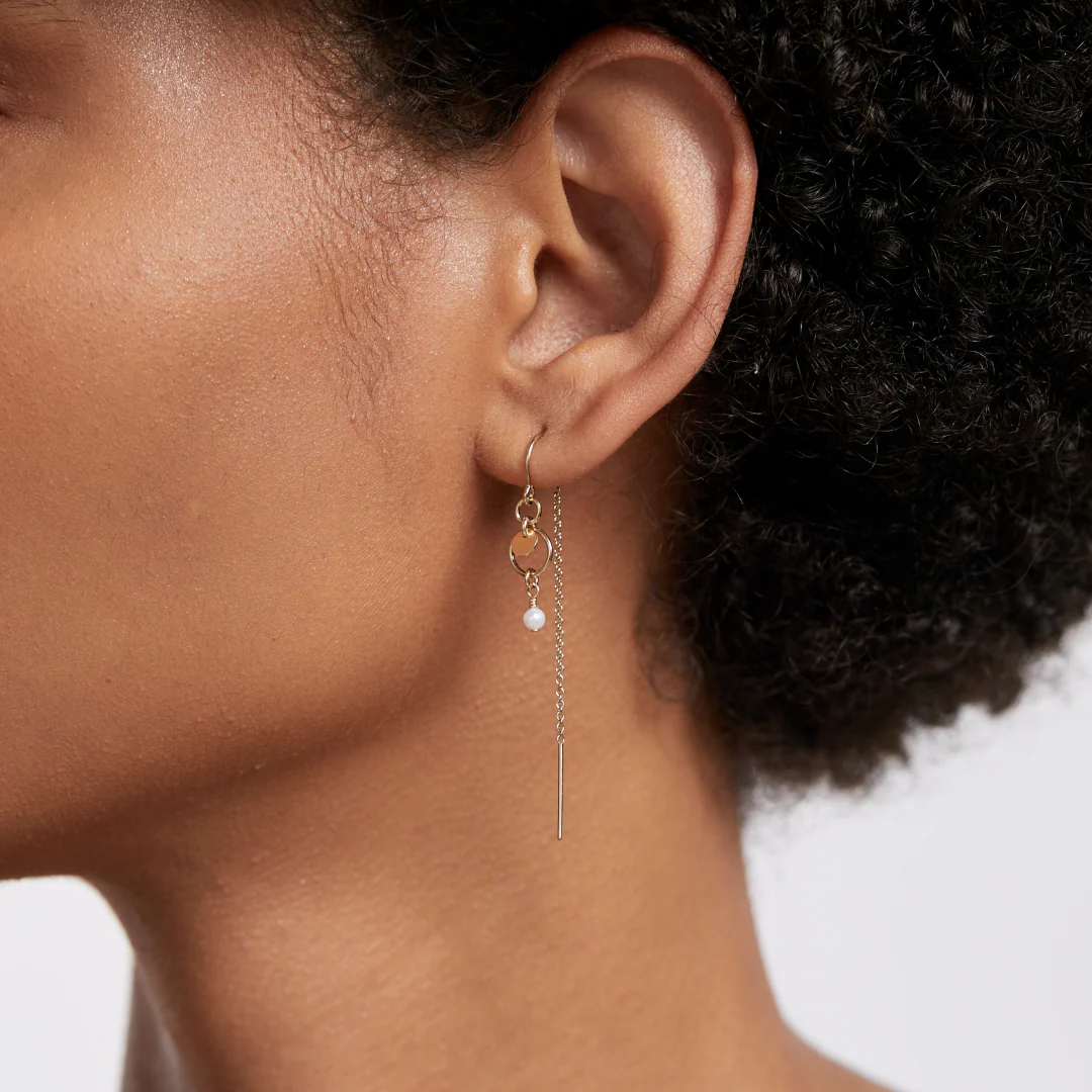 Kiani Earrings - Gold - Image 3