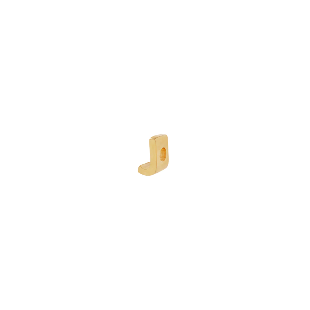 Letter Slider Charm - Gold - Image 10