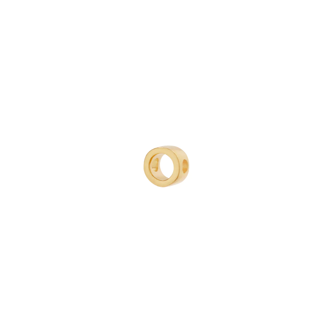 Letter Slider Charm - Gold - Image 15