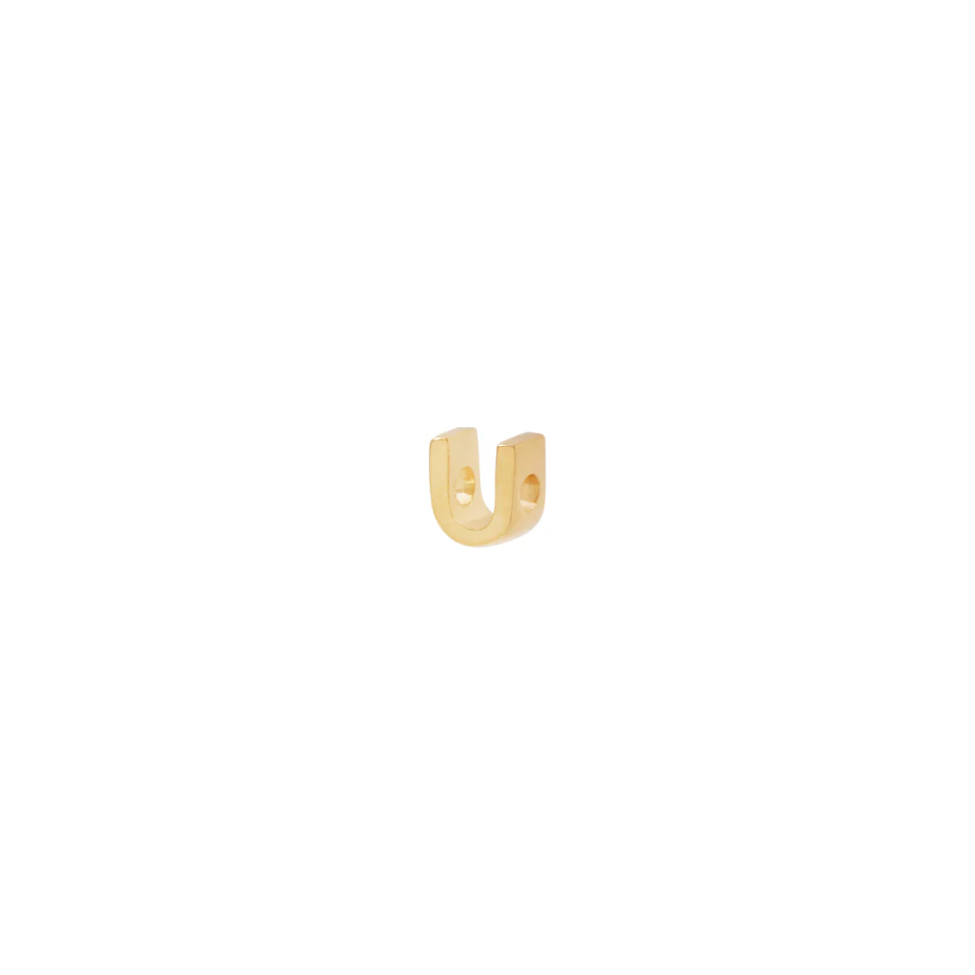 Letter Slider Charm - Gold - Image 21