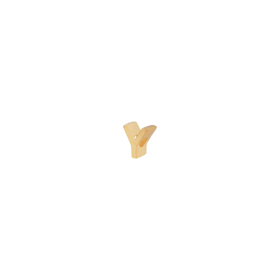 Letter Slider Charm - Gold - Image 25