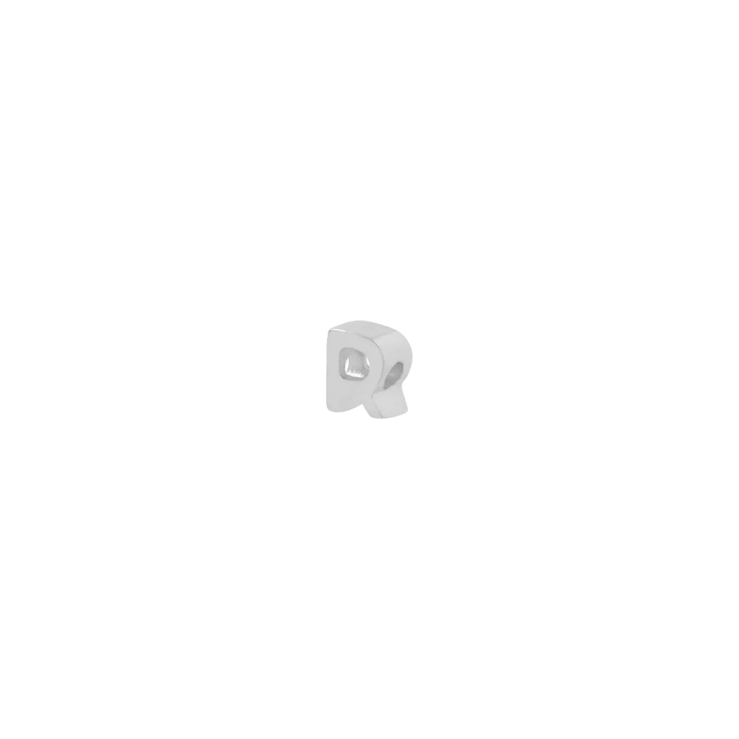 Letter Slider Charm - Silver - Image 18
