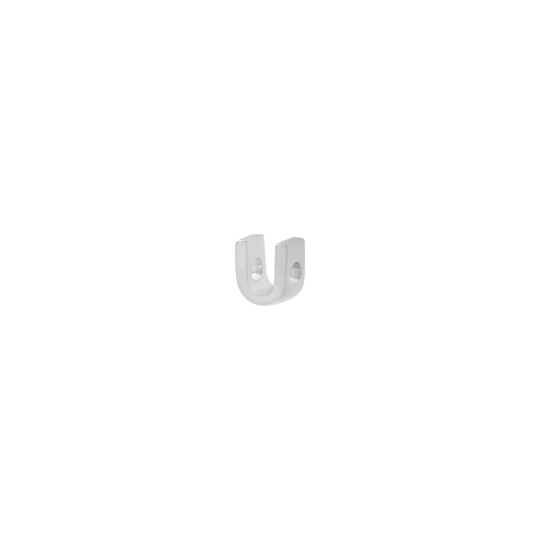 Letter Slider Charm - Silver - Image 21