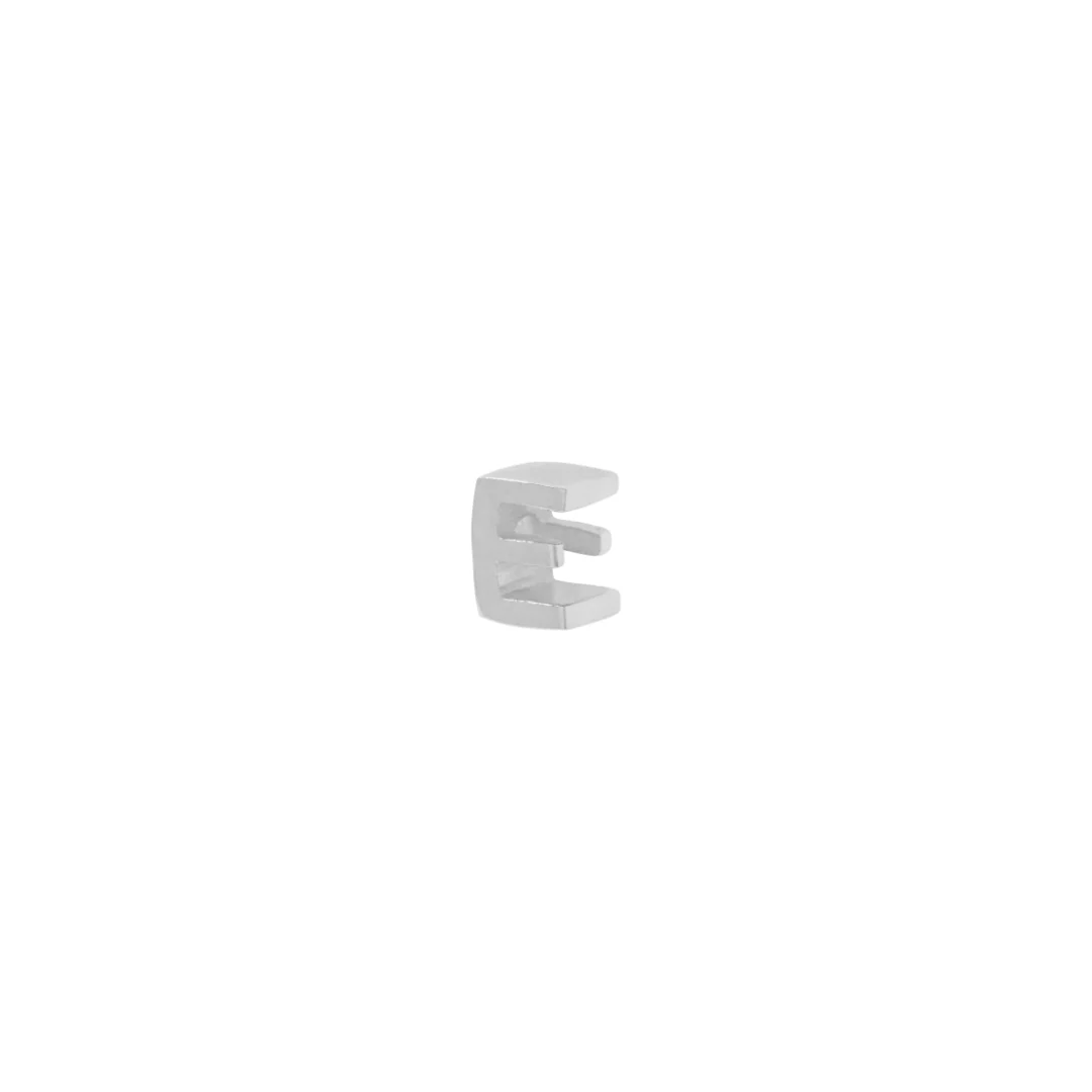 Letter Slider Charm - Silver - Image 5