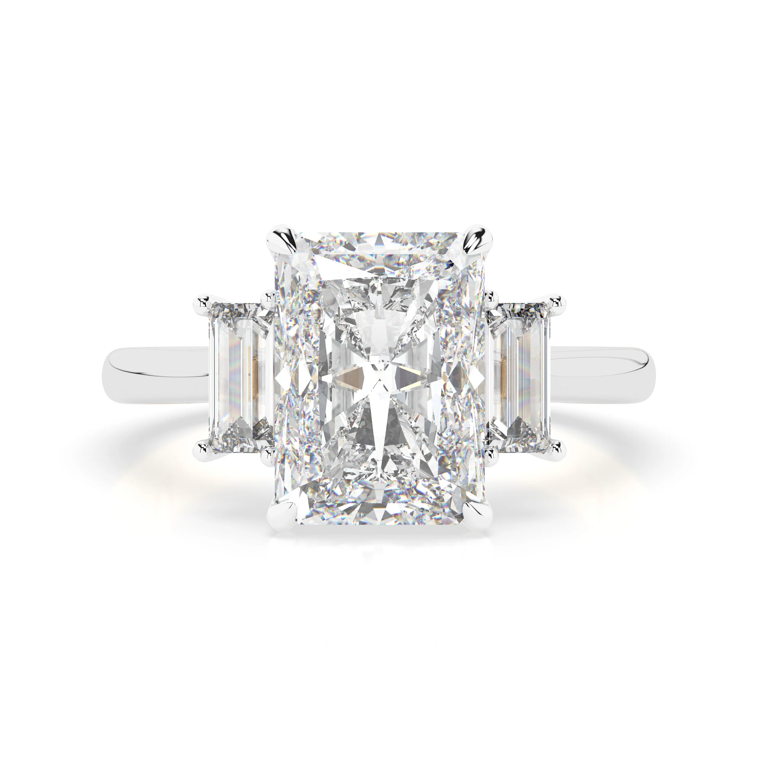 Lila Engagement Ring - White Gold - Image 2
