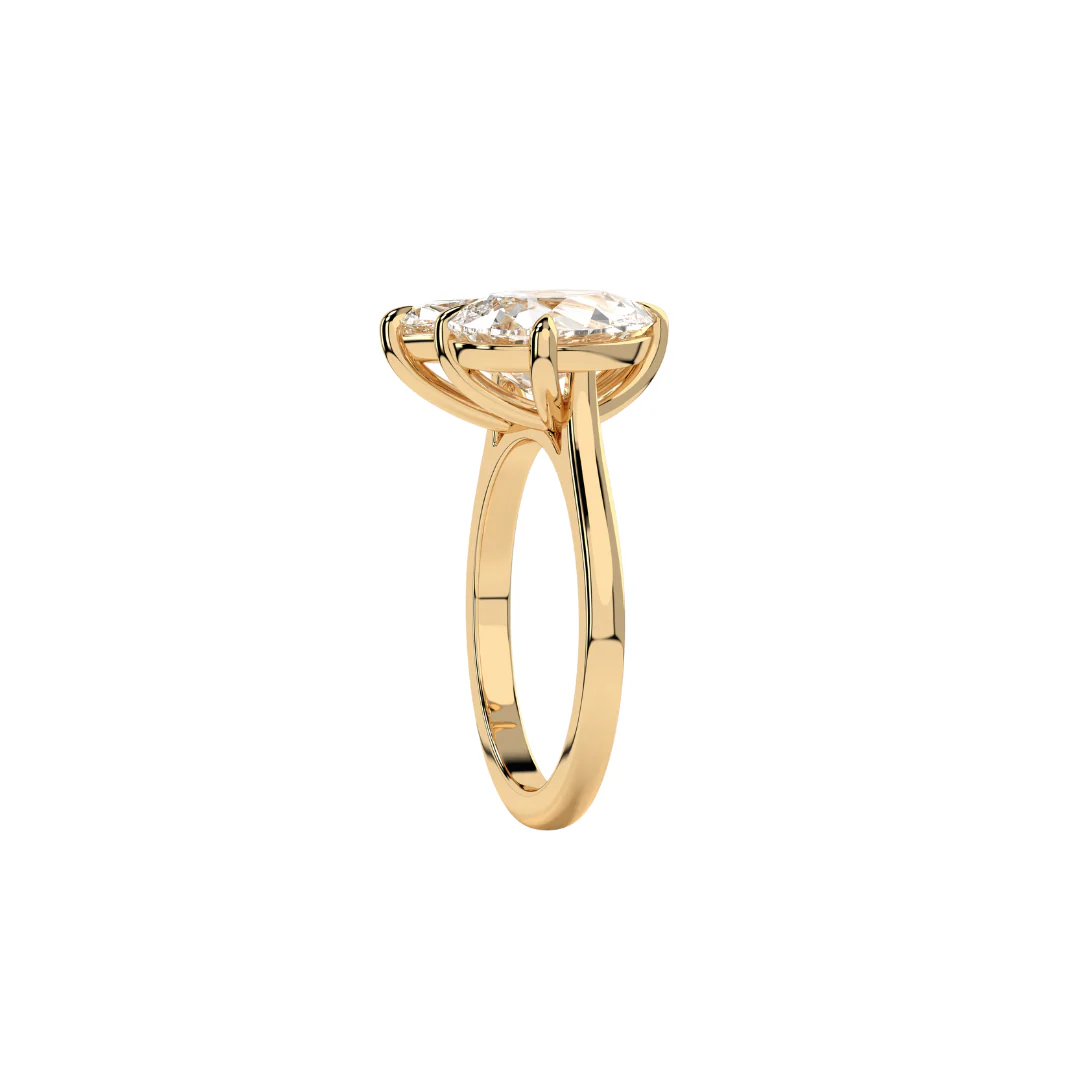 Lola Engagement Ring - Yellow Gold - Image 4