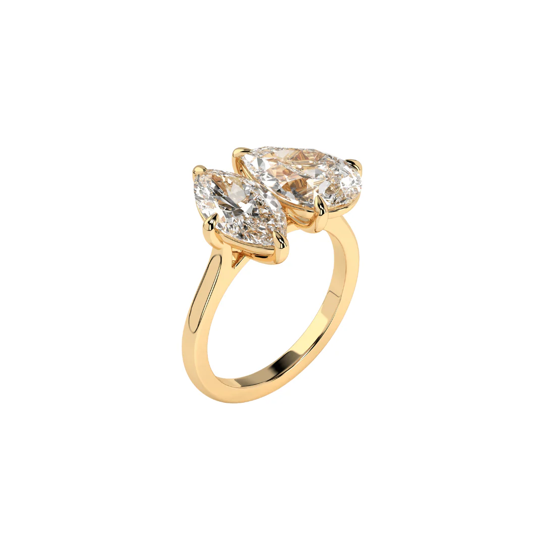 Lola Engagement Ring - Yellow Gold - Image 5