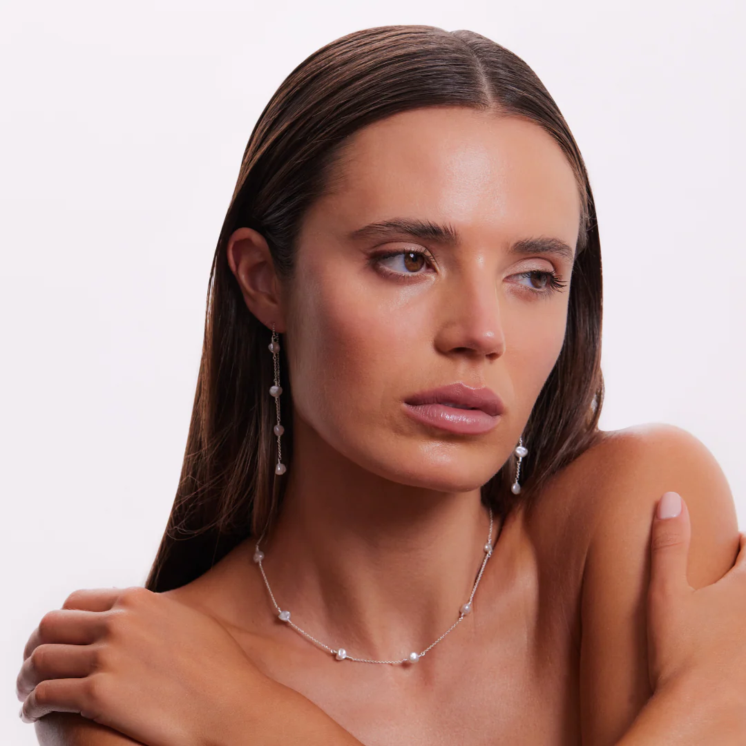 Lucia Necklace - Silver - Image 2