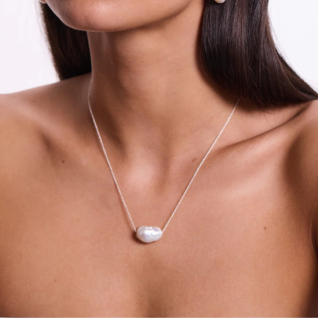Lulu Necklace - Silver - Image 2