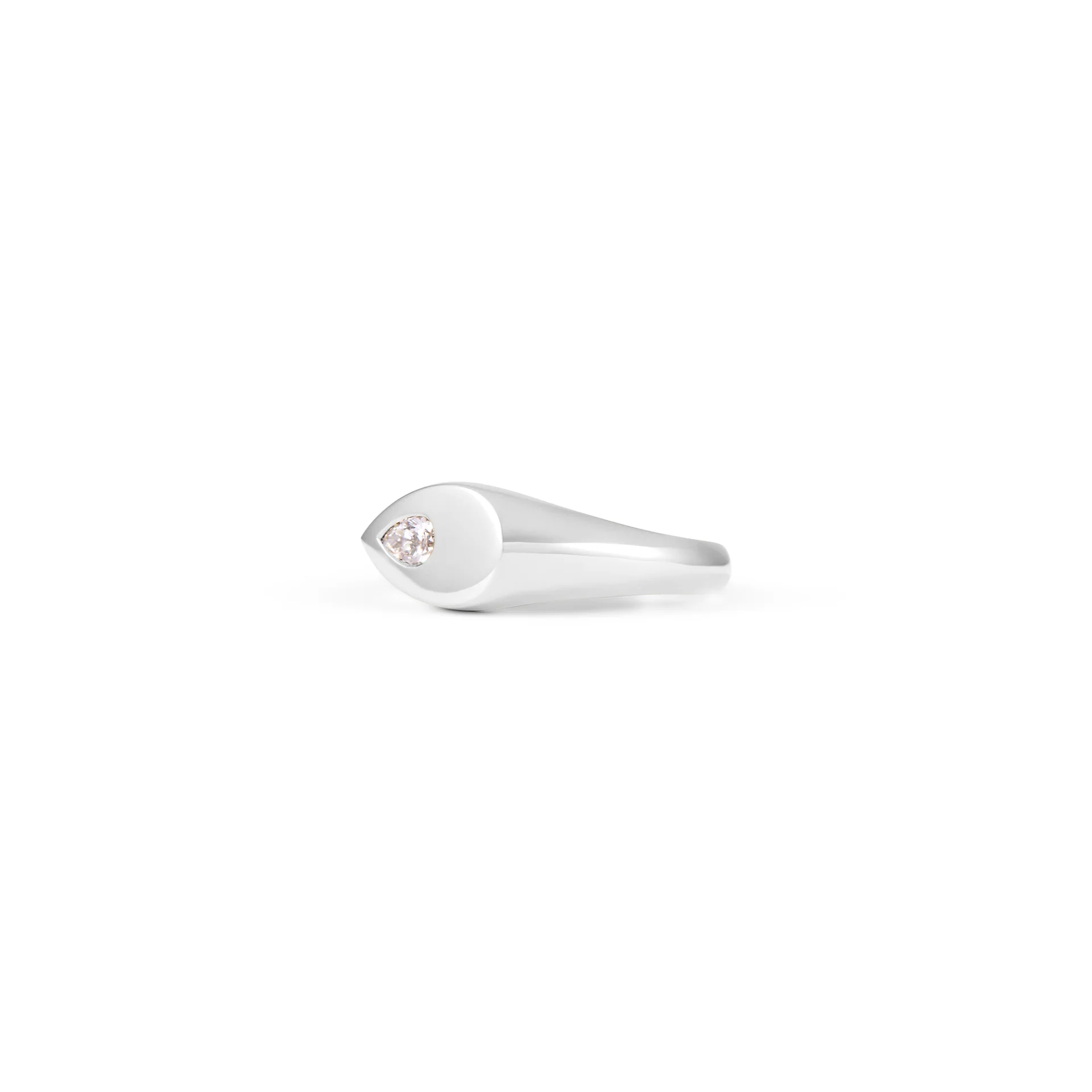 Marcia Diamond Ring - White Gold - Image 4