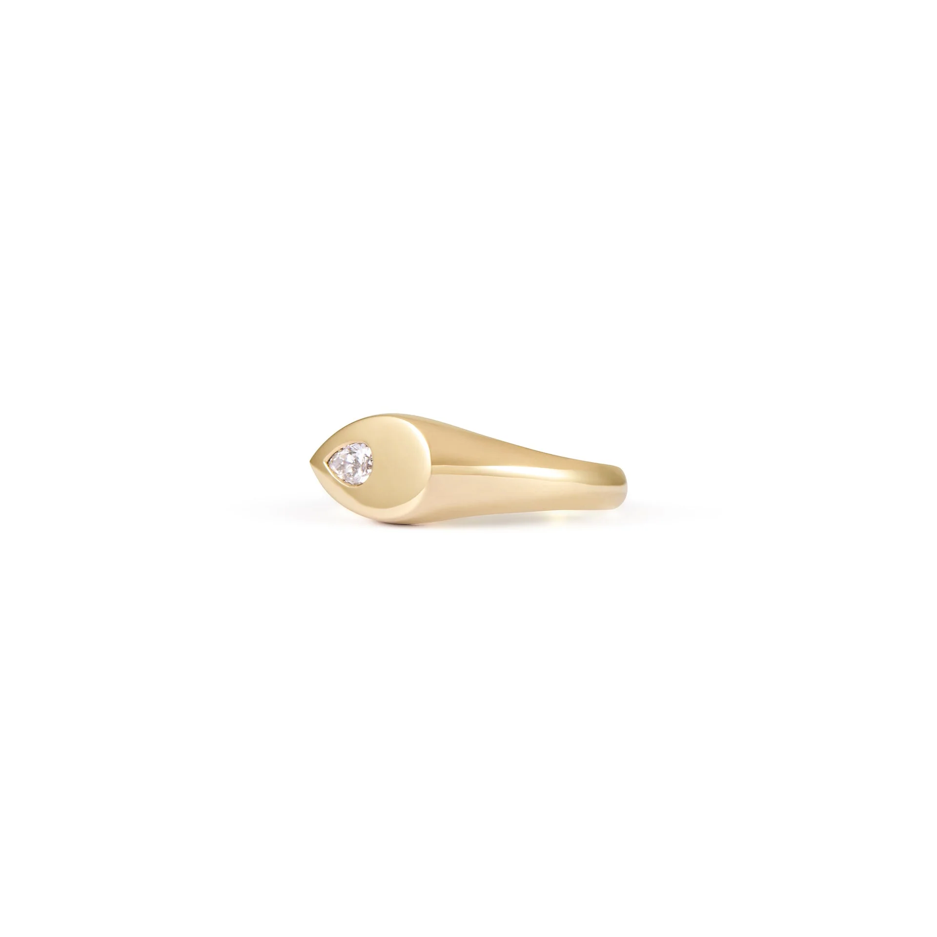 Marcia Diamond Ring - Yellow Gold - Image 3