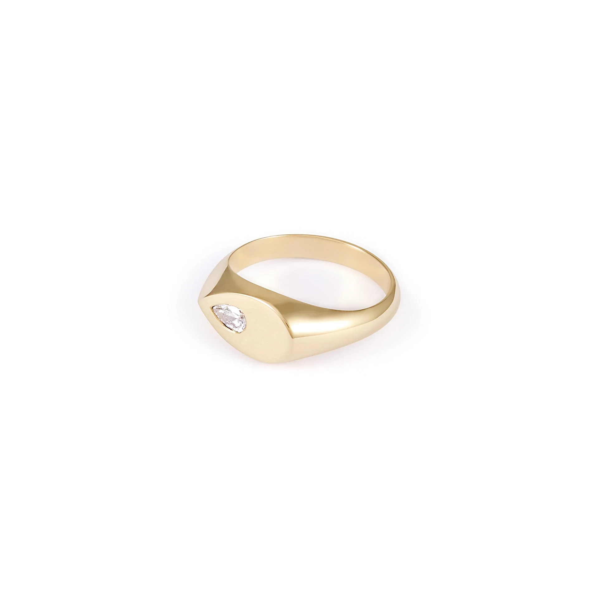 Marcia Diamond Ring - Yellow Gold - Image 4