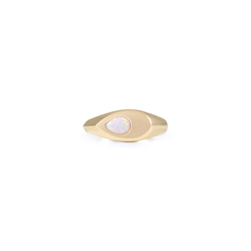 Marcia Opal Ring - Yellow Gold - Image 5