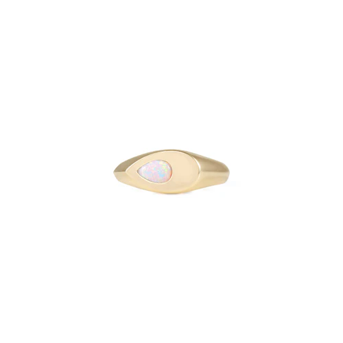 Marcia Opal Ring - Yellow Gold - Image 6