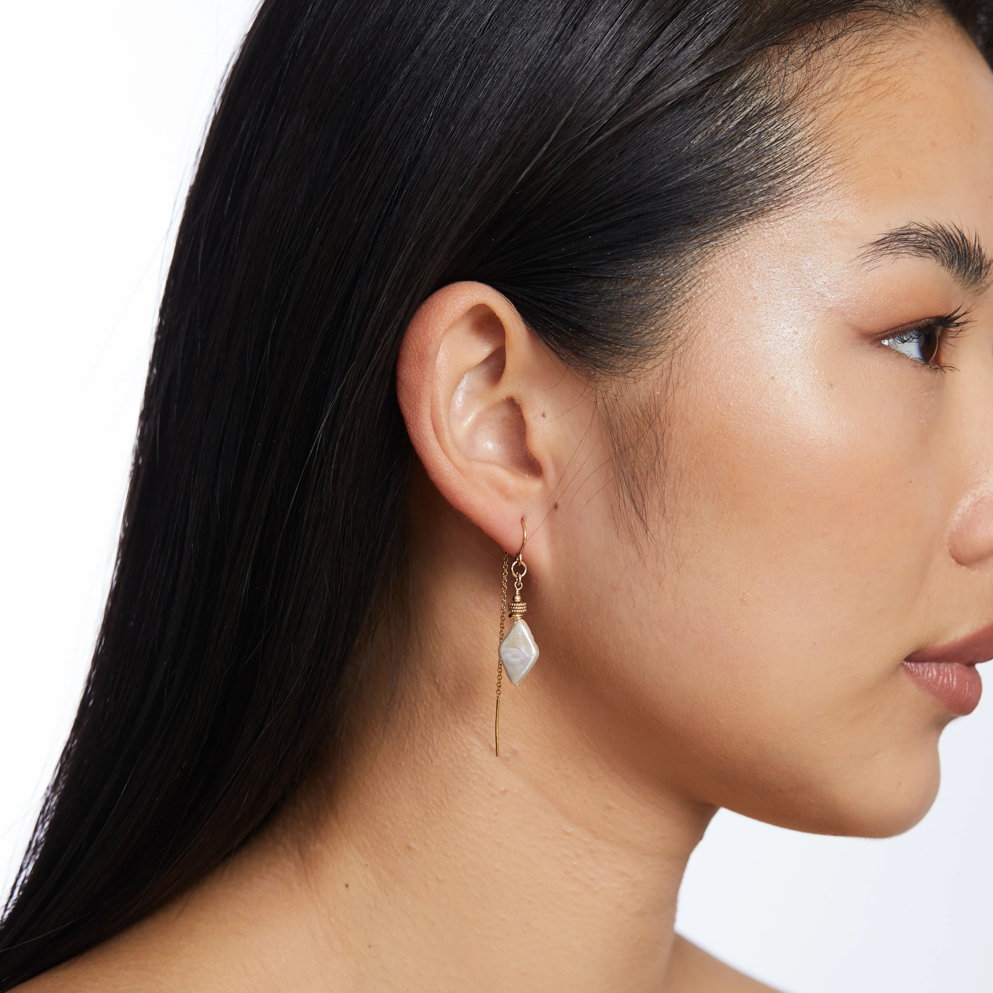 Maya Earrings - Gold - Image 3