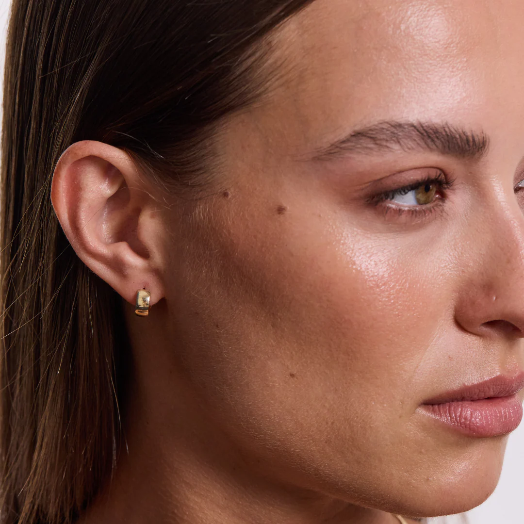 Mia Earrings - Solid Gold - Image 3