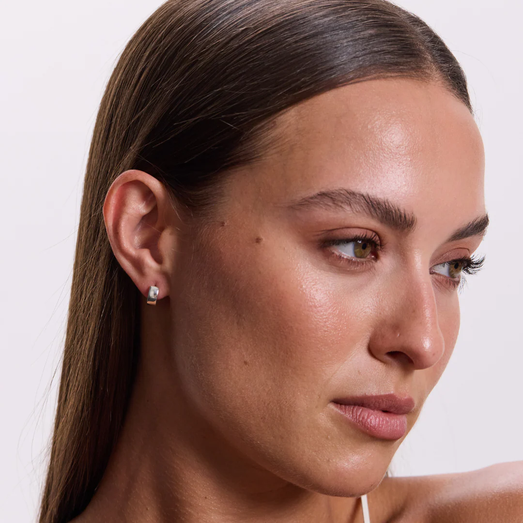 Mia Earrings - Silver - Image 3