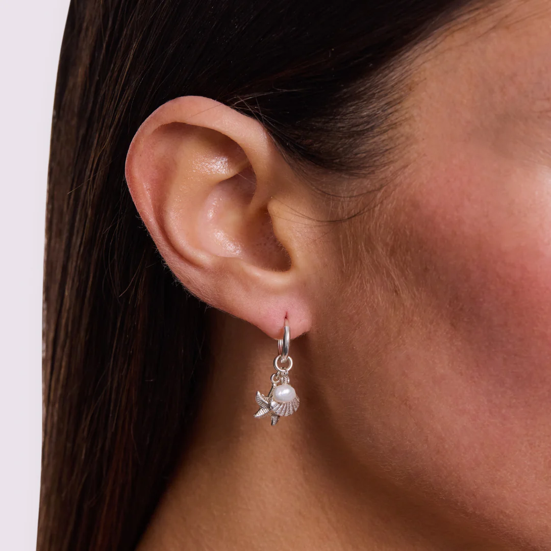 Milos Earrings - Silver - Image 2