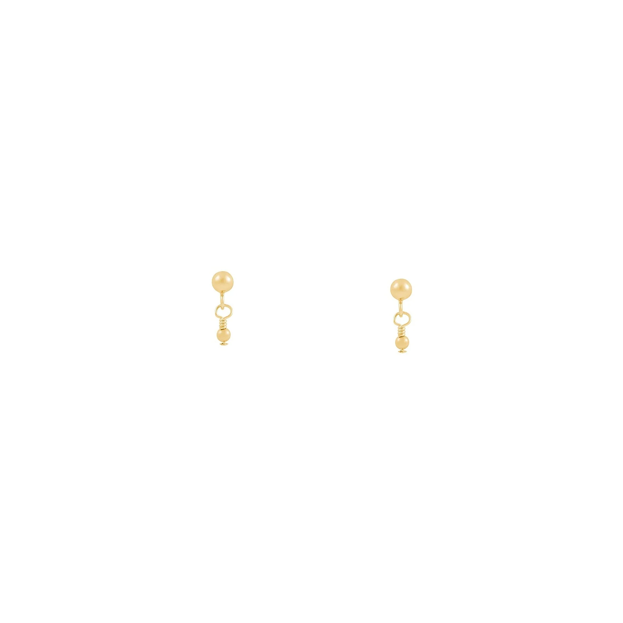 Noa Earrings - Solid Gold - Image 3