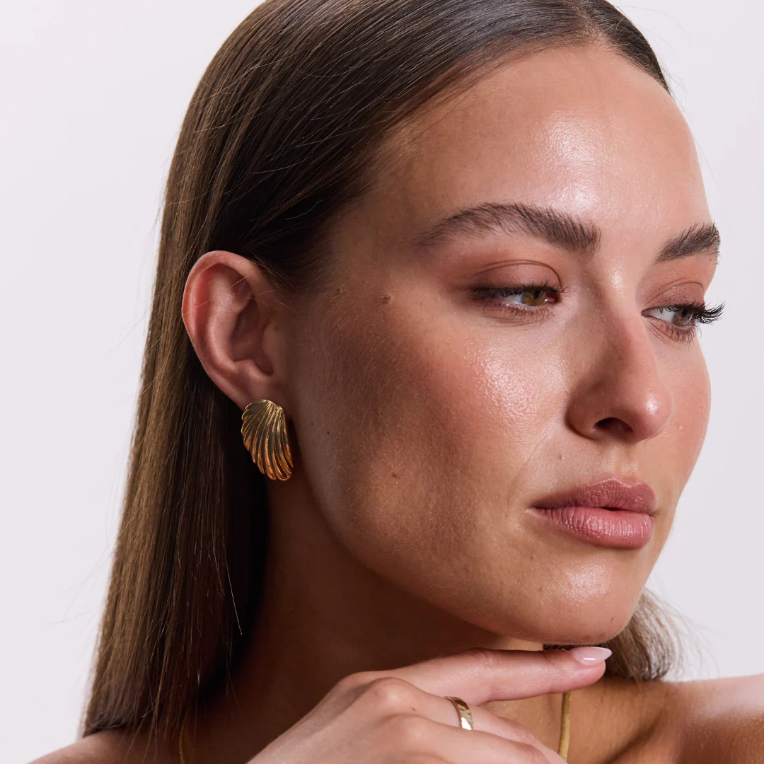 Quinn Earrings - Gold - Image 4