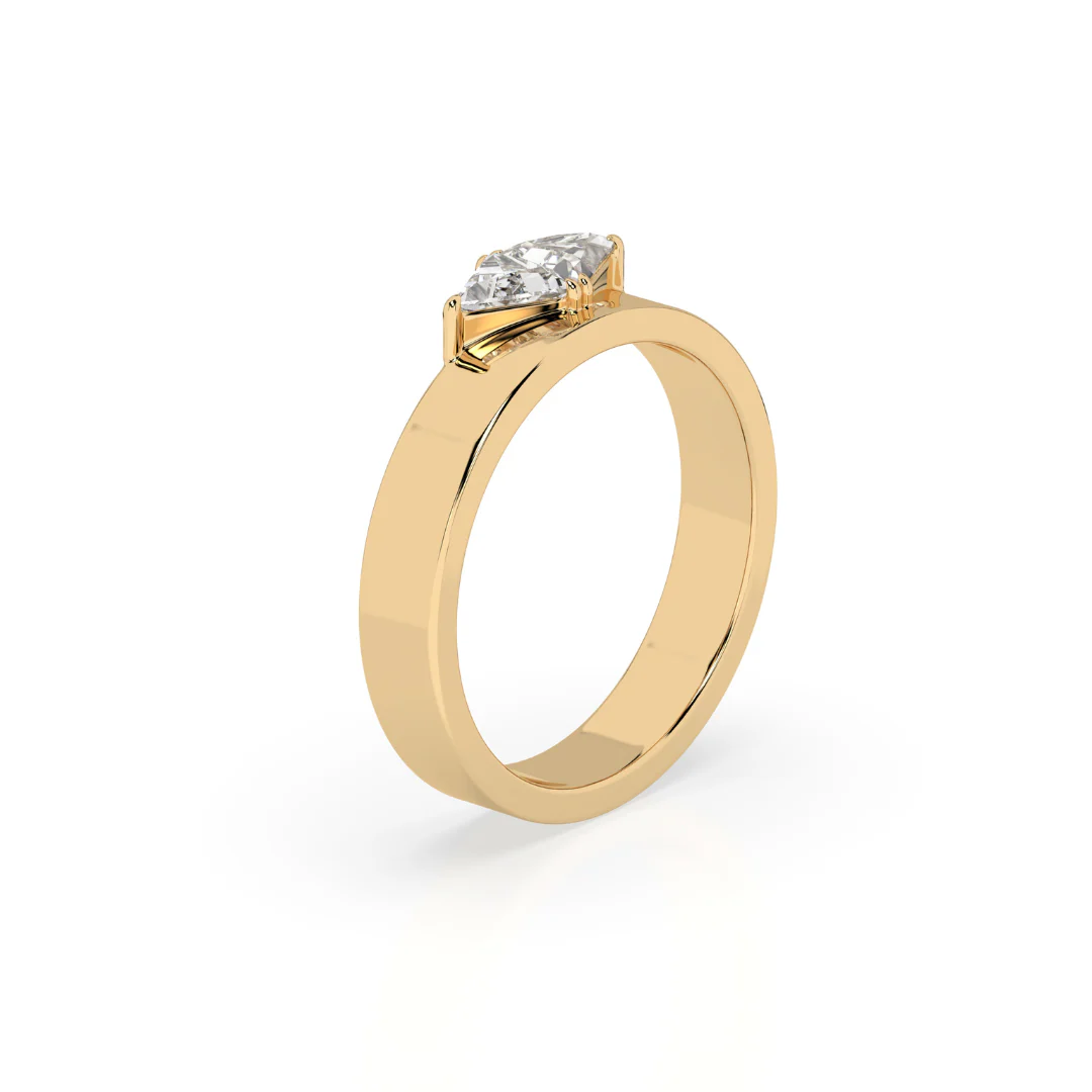 Romy Ring - Yellow Gold - Image 3