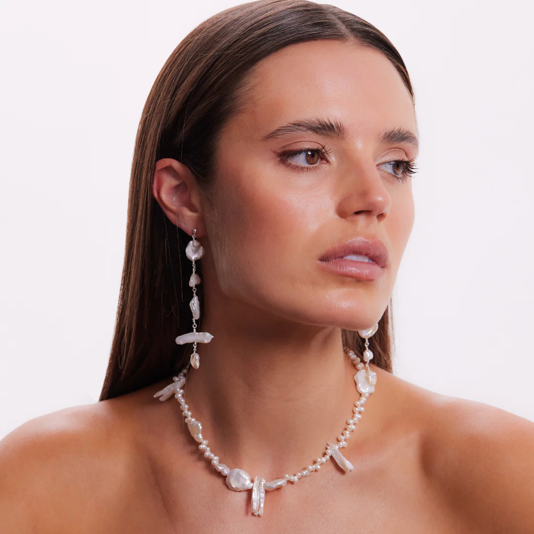Serafina Necklace - Silver - Image 2