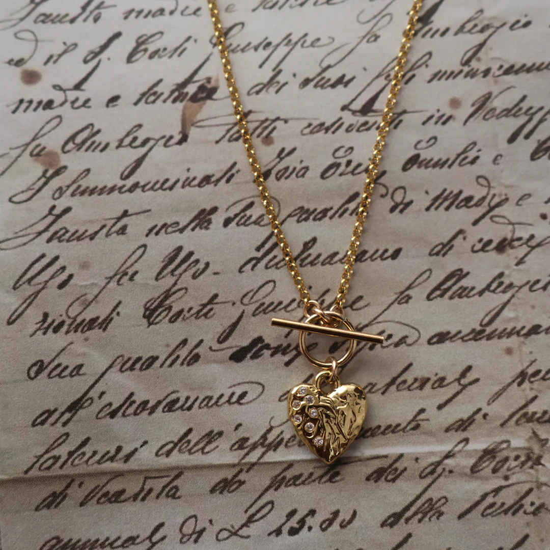 Sweetheart Necklace - Gold - Image 4
