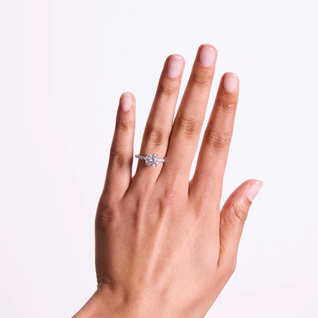 Tali Engagement Ring - White Gold - Image 3